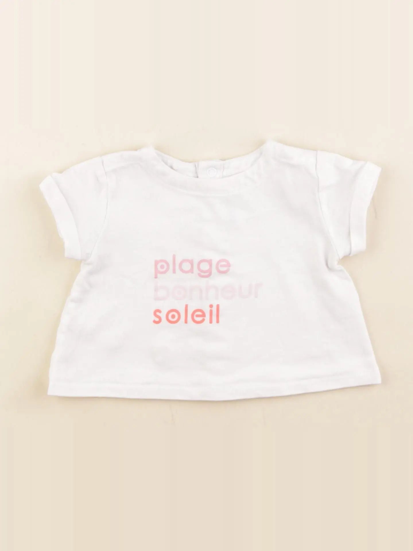 Jacadi - tee-shirt blanc - 3 mois