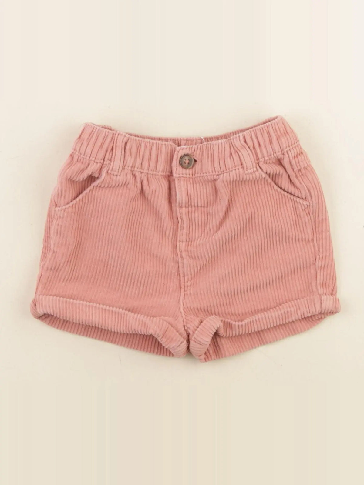 Vertbaudet - short rose - 9 mois