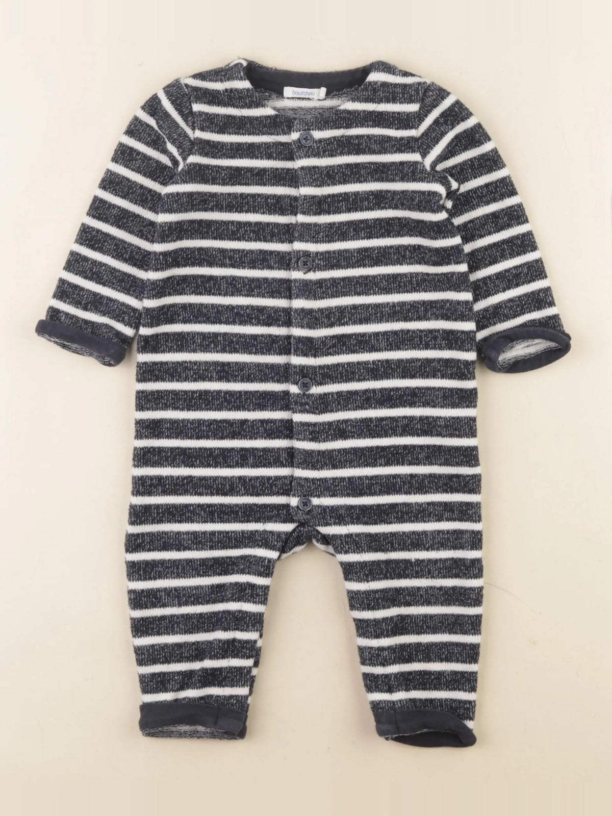 Boutchou - combinaison bleu - 6 mois