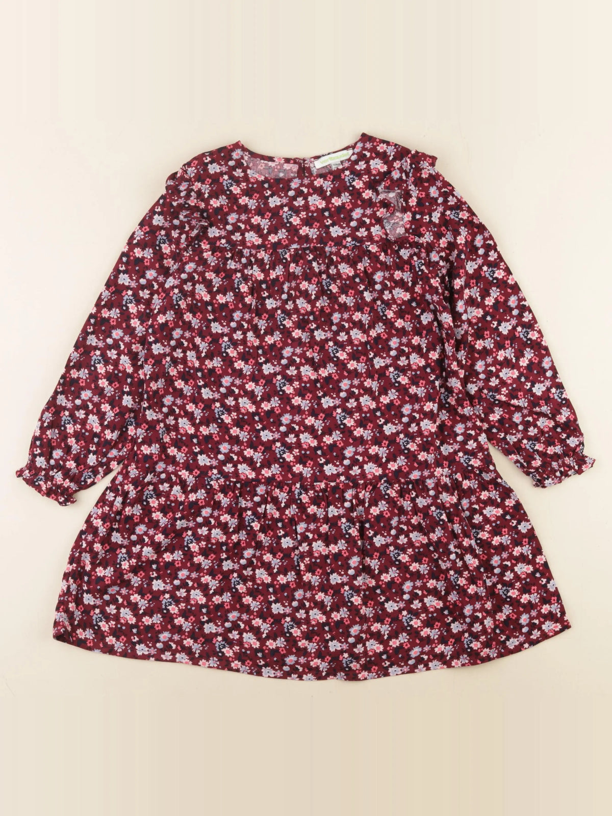 Vertbaudet - robe rouge - 5 ans