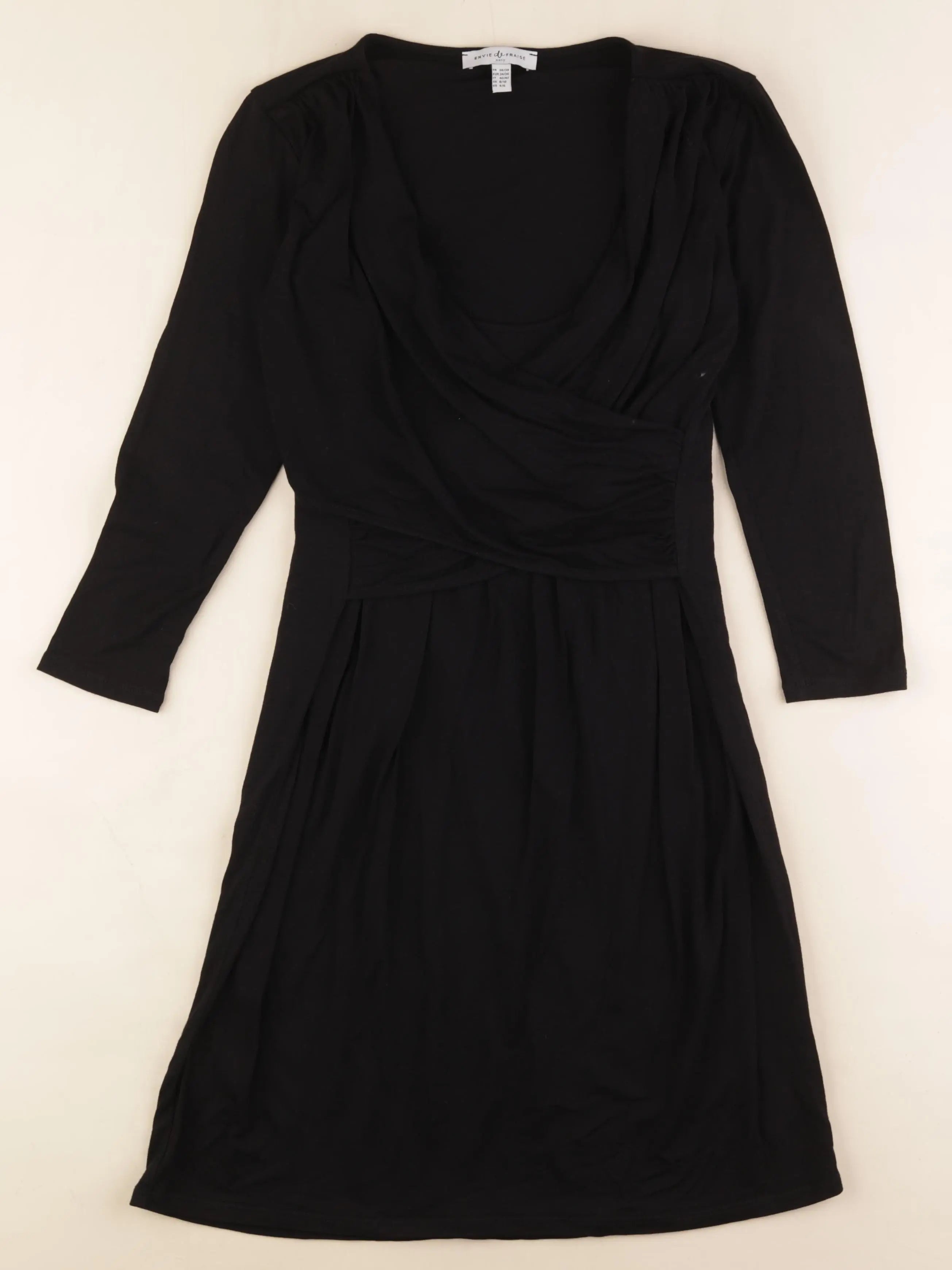 Envie de fraise - robe grossesse noir - 36 à 38