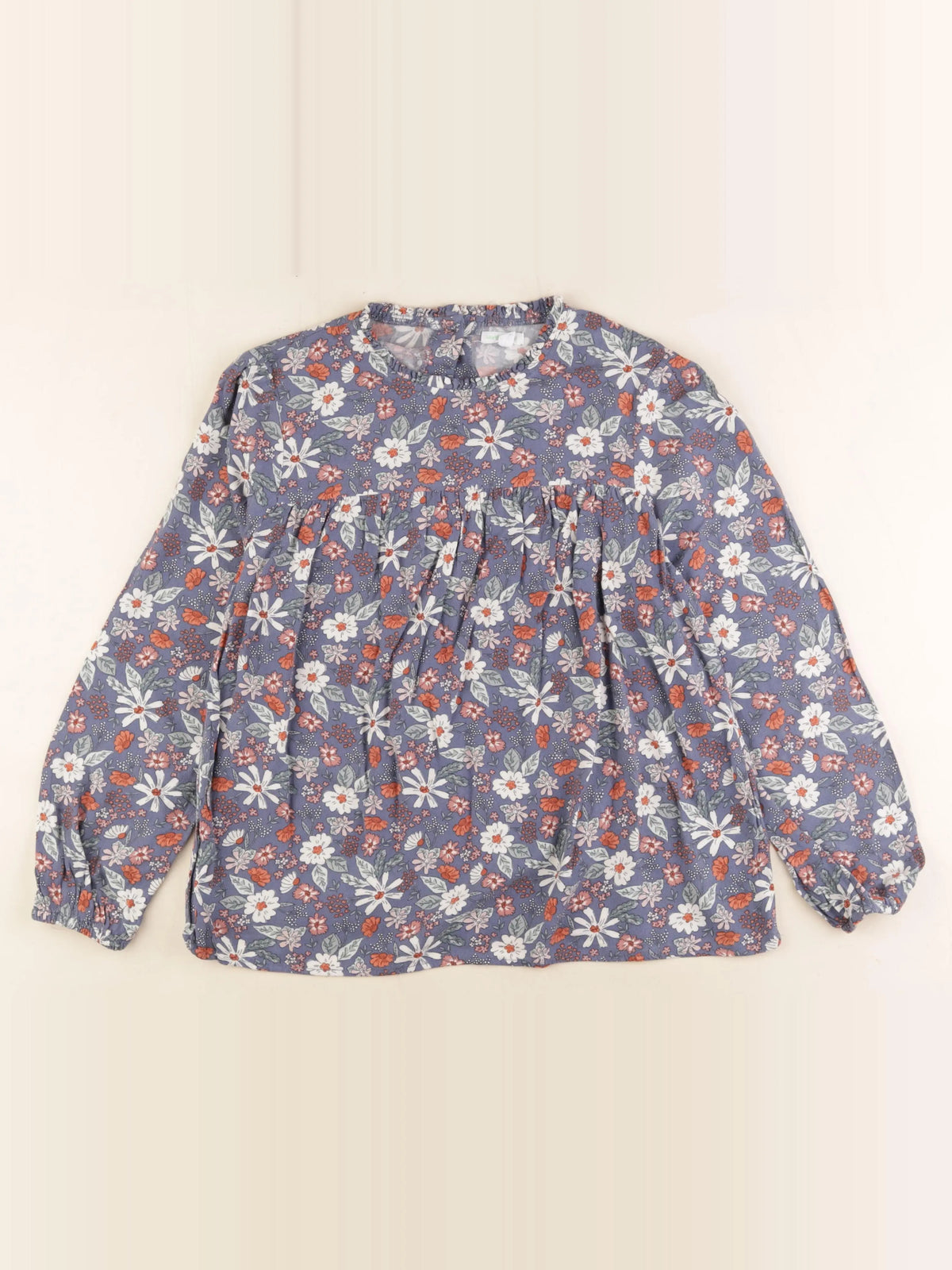 Vertbaudet - blouse bleu - 12 ans