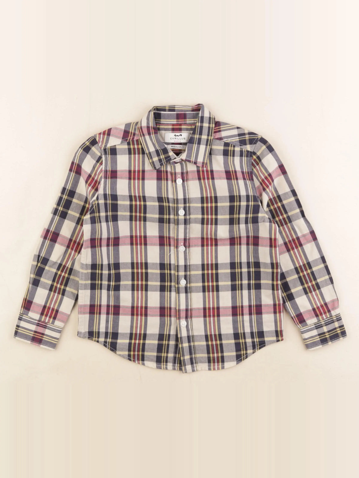 Cyrillus - chemise multicolore - 4 ans