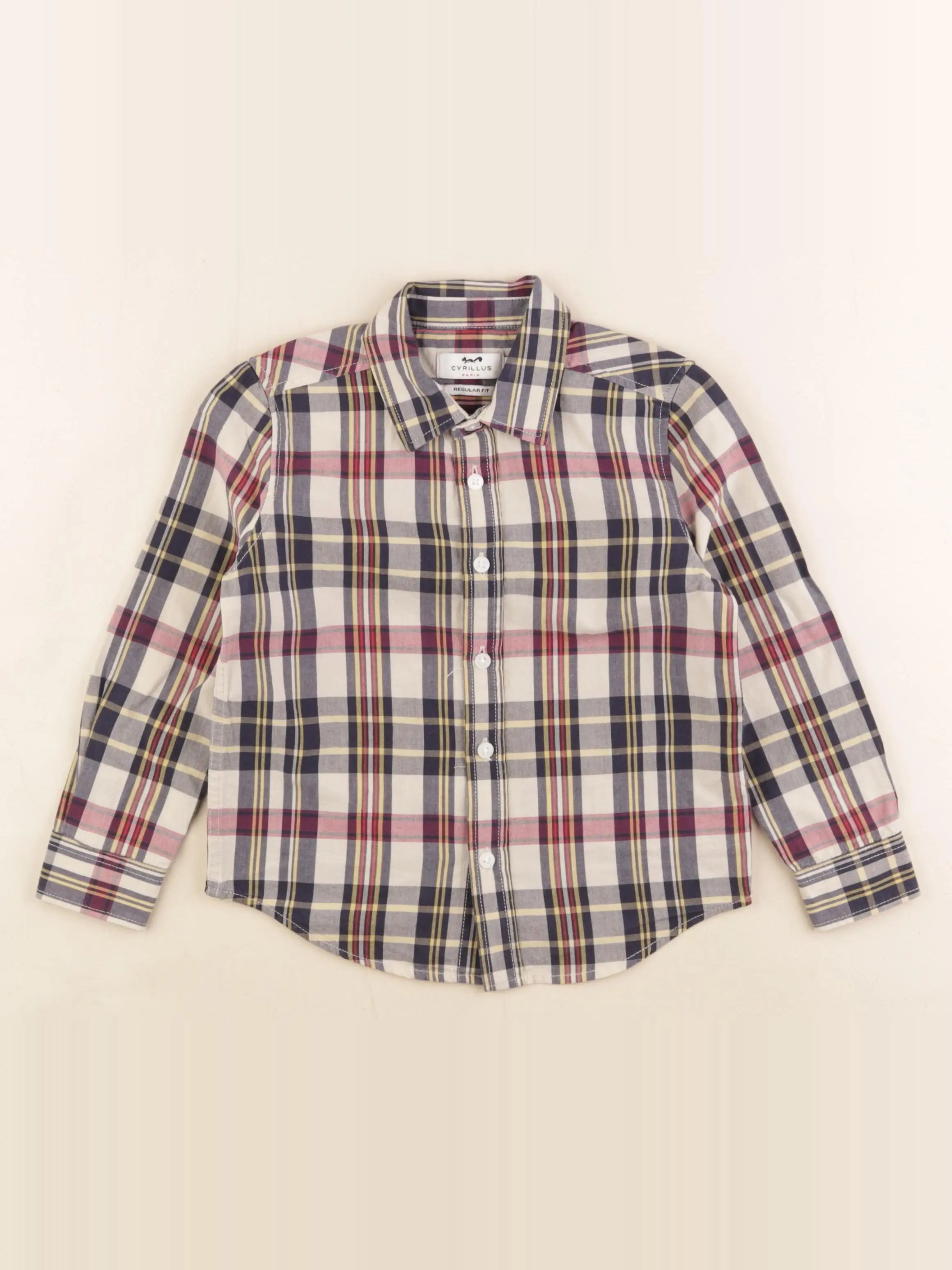 Cyrillus - chemise multicolore - 4 ans
