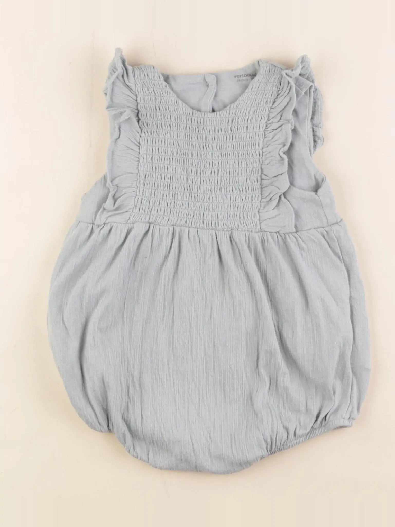 Vertbaudet - combinaison vert - 24 mois