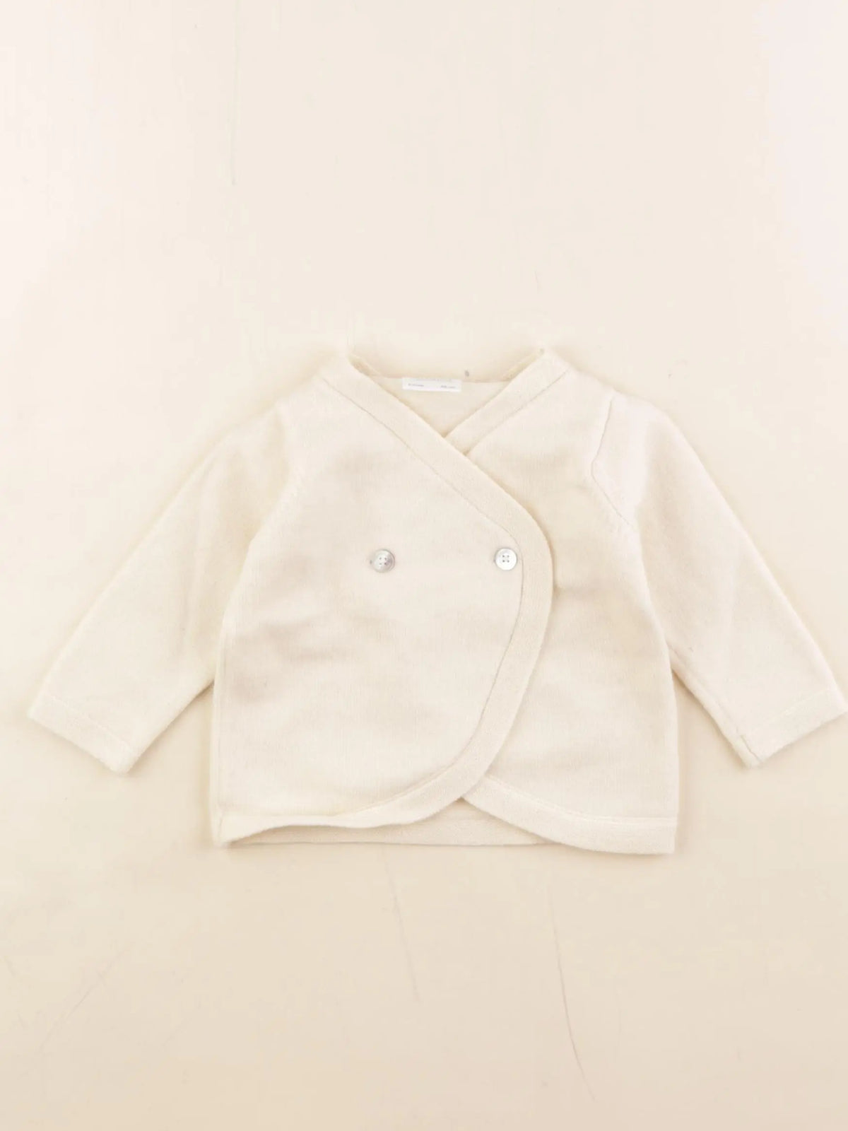Natalys - gilet beige - 6 mois