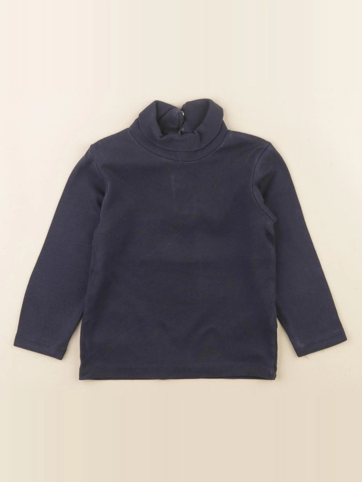 Vertbaudet - sous-pull bleu - 18 mois