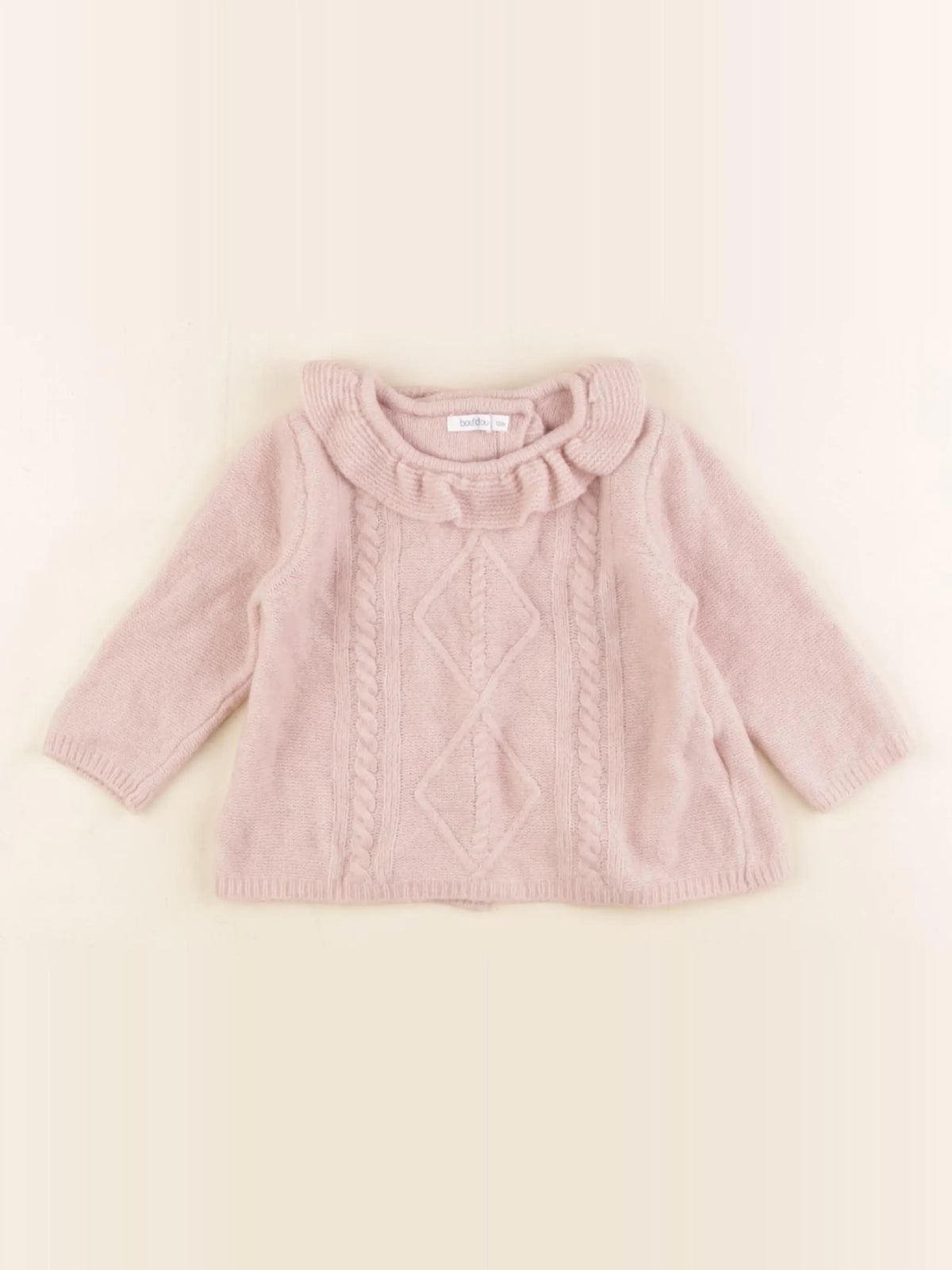 Boutchou - pull rose - 12 mois