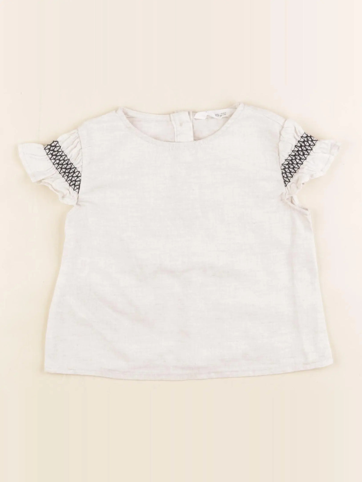 Mango - blouse blanc, noir - 12/18 mois