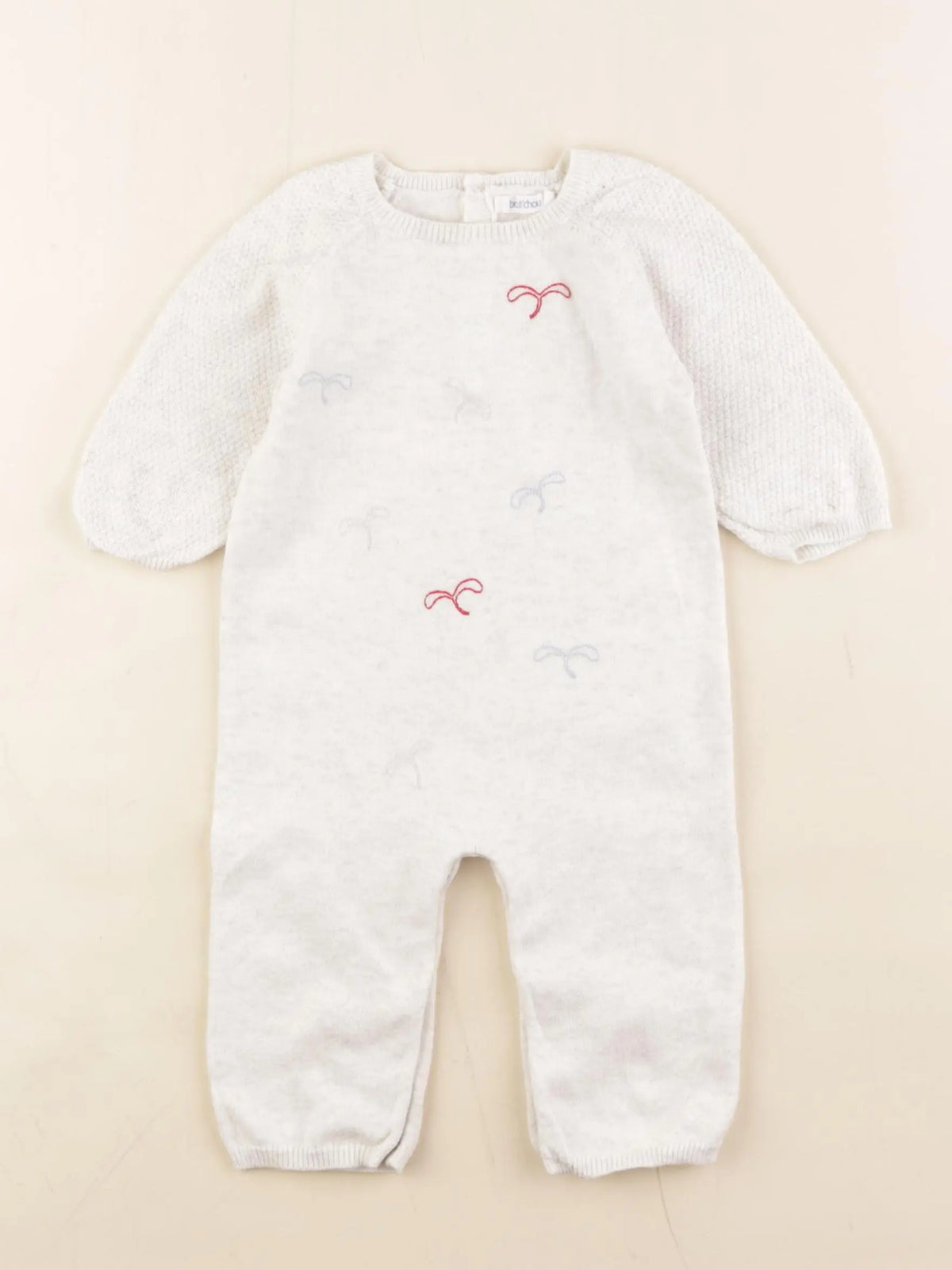 Boutchou - combinaison beige - 3 mois
