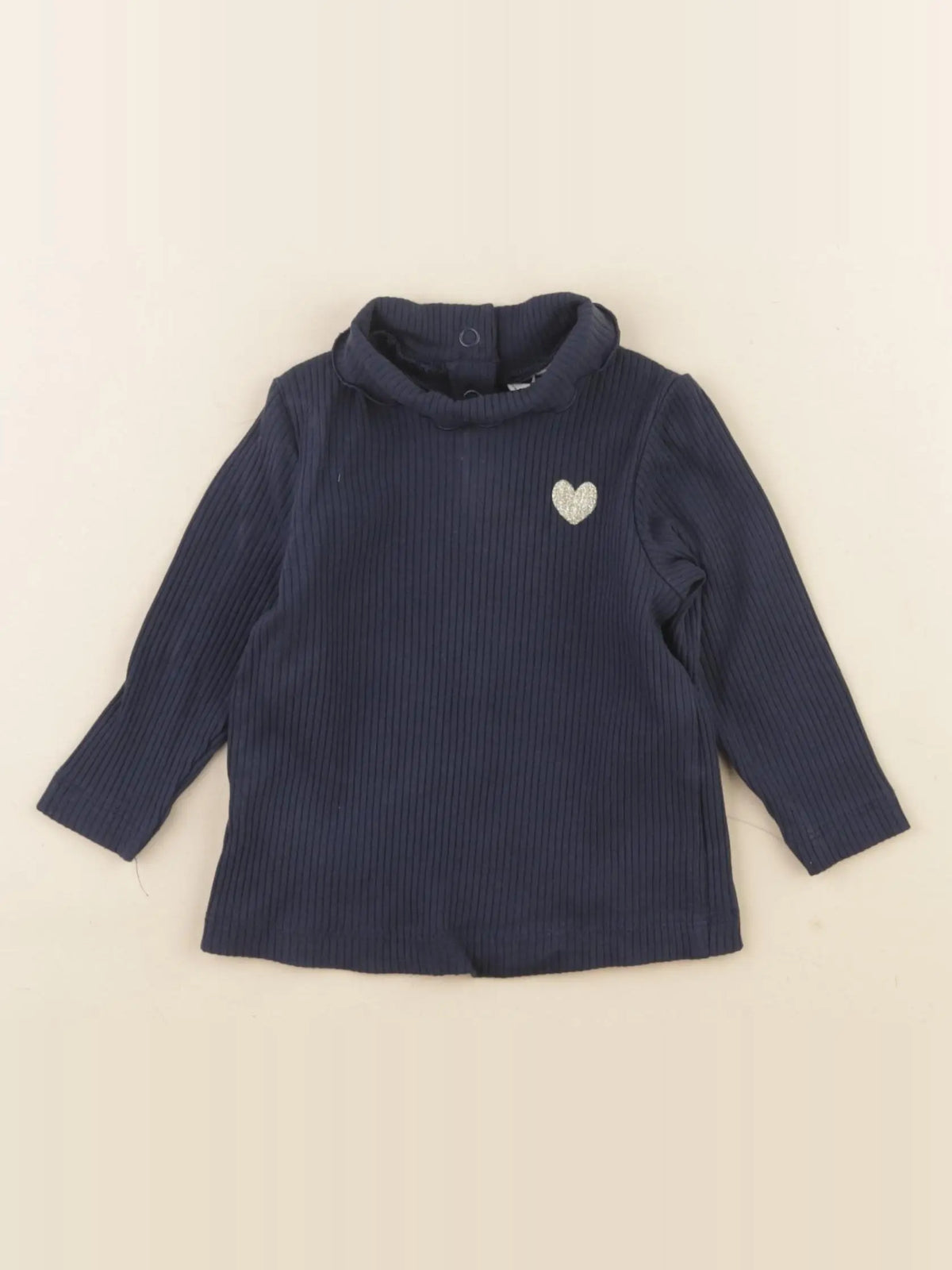 Tape à l'oeil - sous-pull bleu - 6 mois