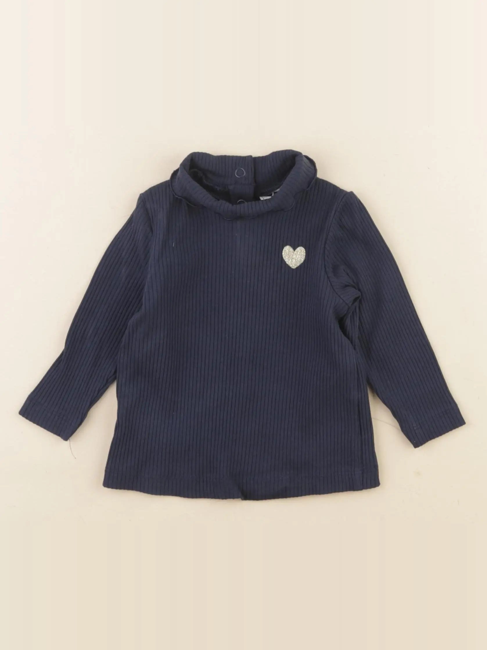 Tape à l'oeil - sous-pull bleu - 6 mois