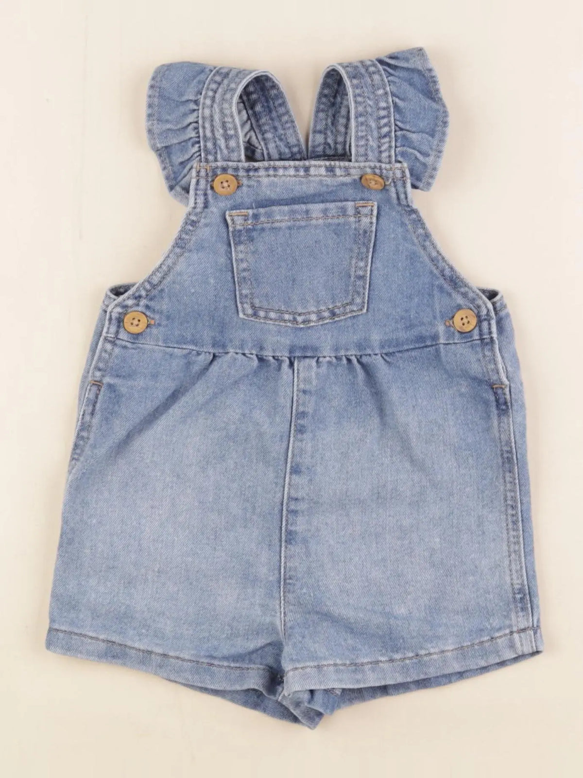 H&M - combinaison bleu - 4/6 mois