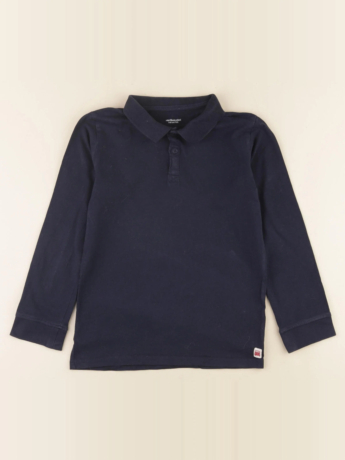 Vertbaudet - polo bleu - 10 ans