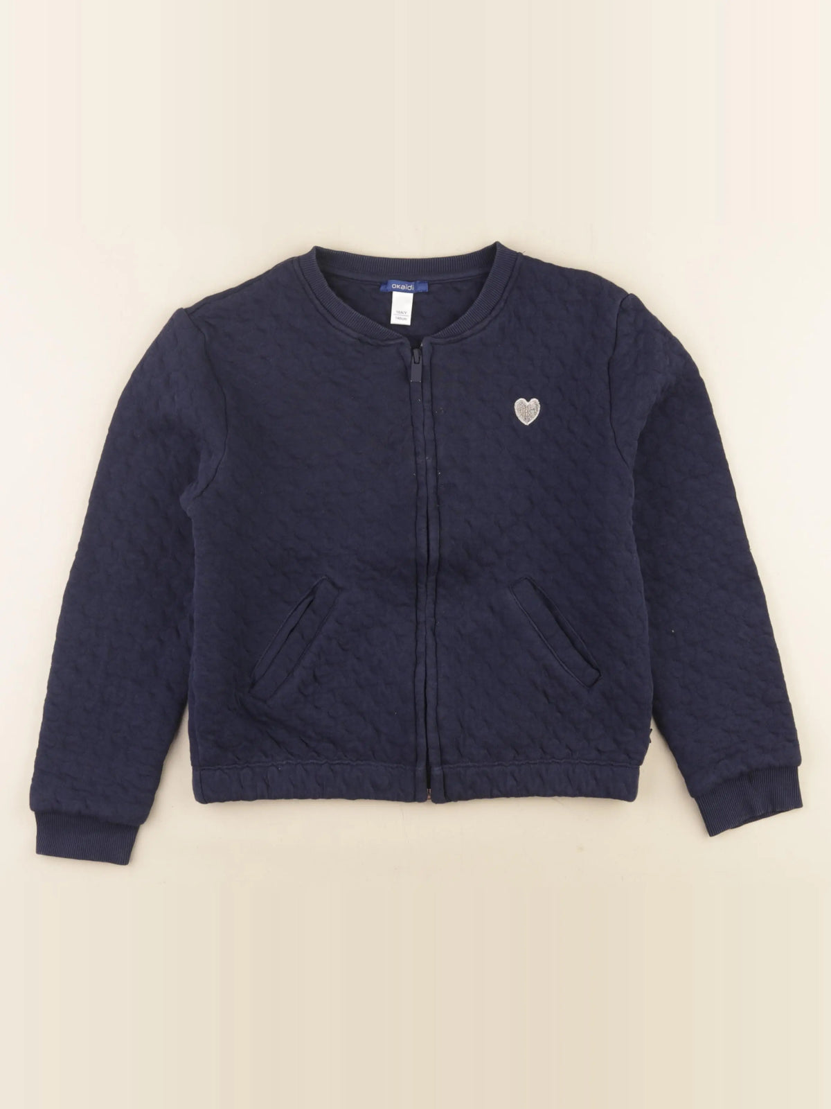 Okaidi - sweat bleu - 10 ans