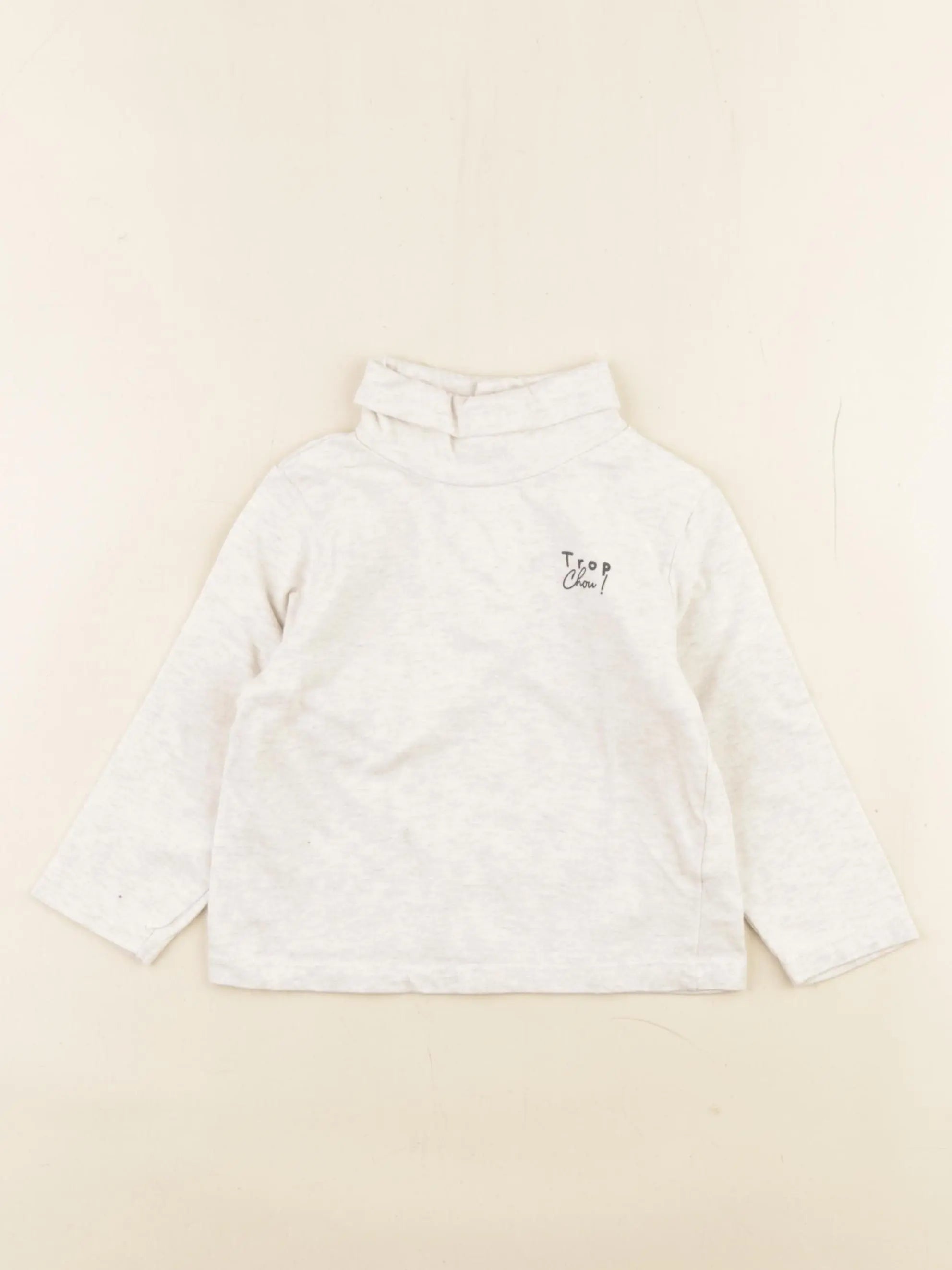 Tape à l'oeil - sous-pull beige - 18 mois