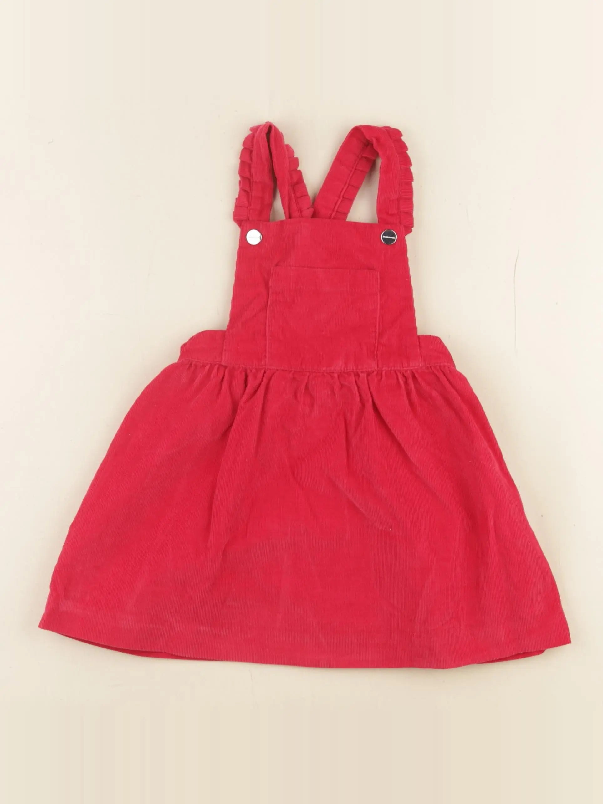 Jacadi - robe rouge - 24 mois