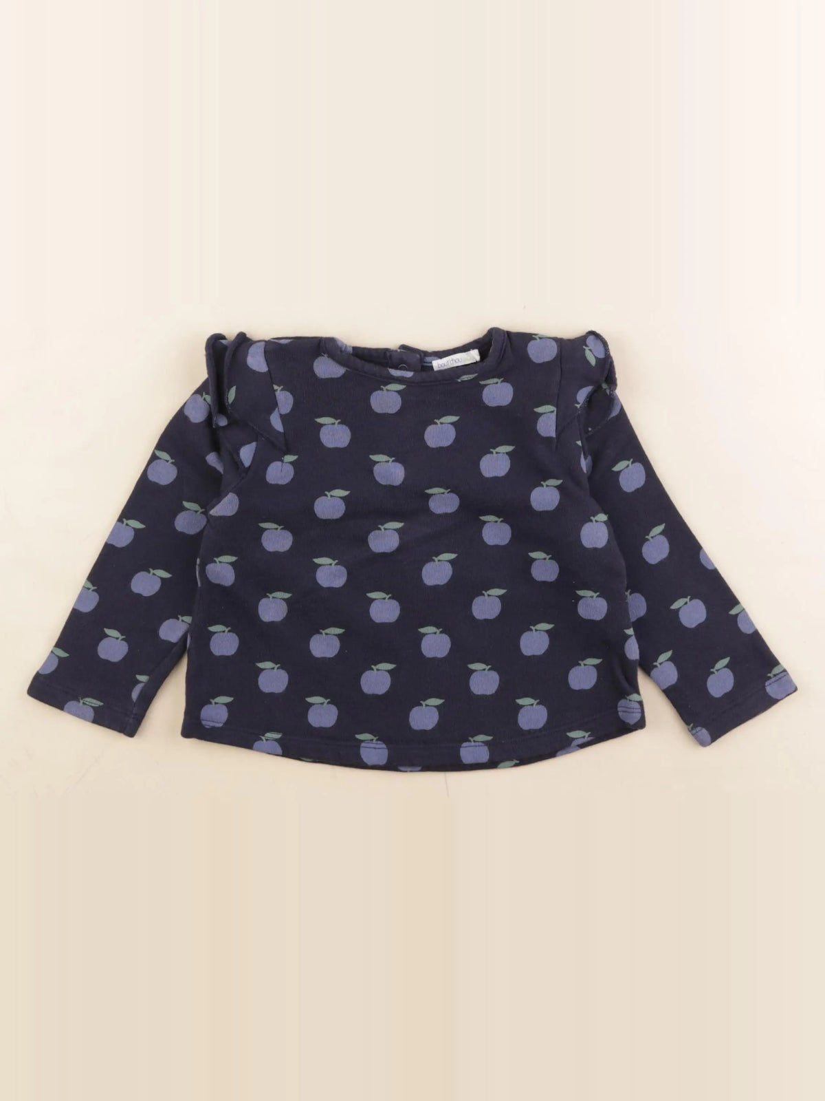 Boutchou - sweat bleu - 18 mois