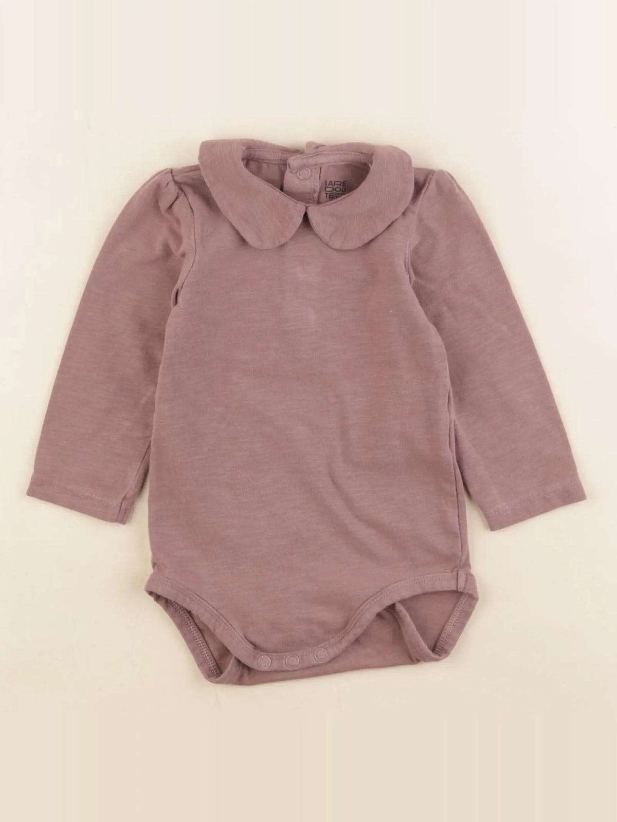 La Redoute - body à col violet - 9 mois