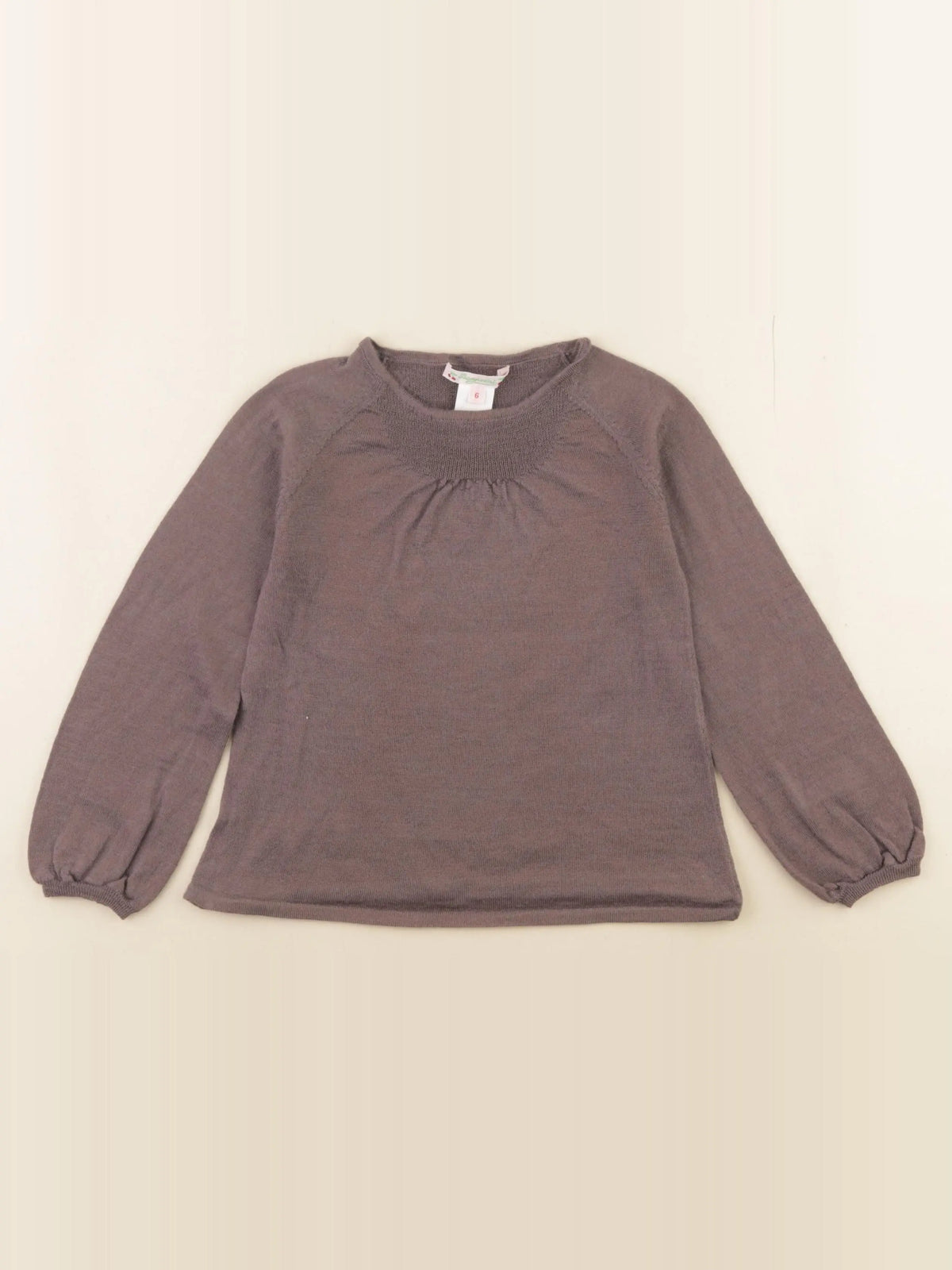 Bonpoint - pull violet - 6 ans