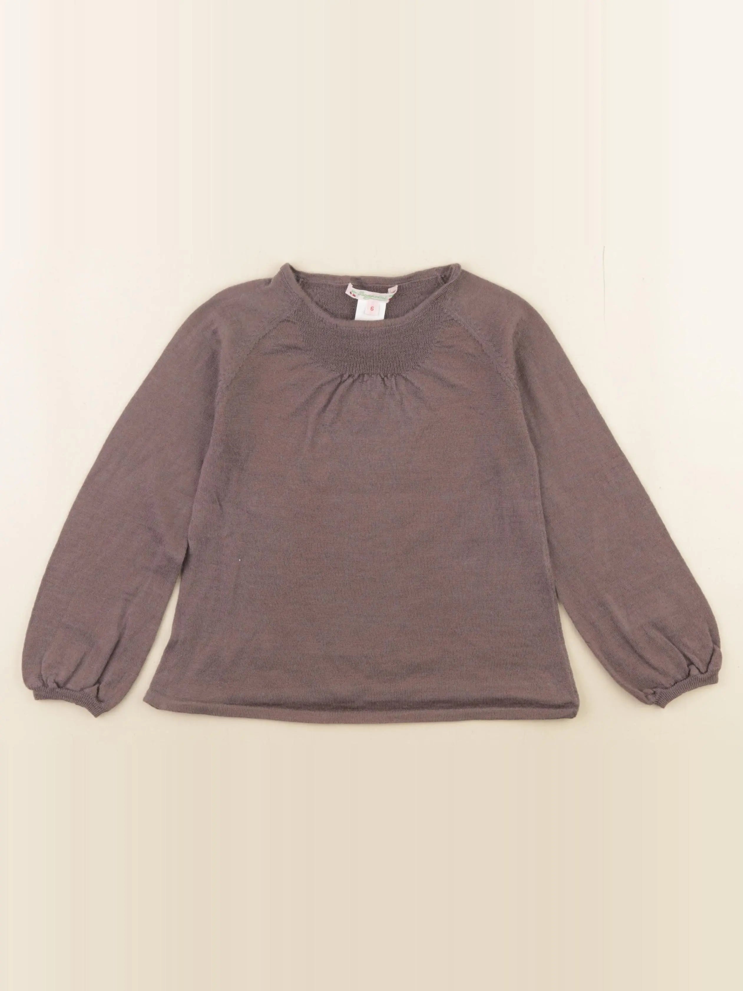 Bonpoint - pull violet - 6 ans