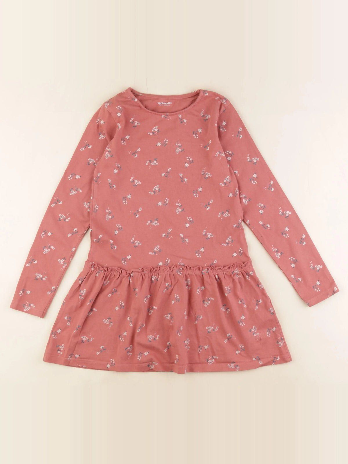 Vertbaudet - robe rose - 8 ans