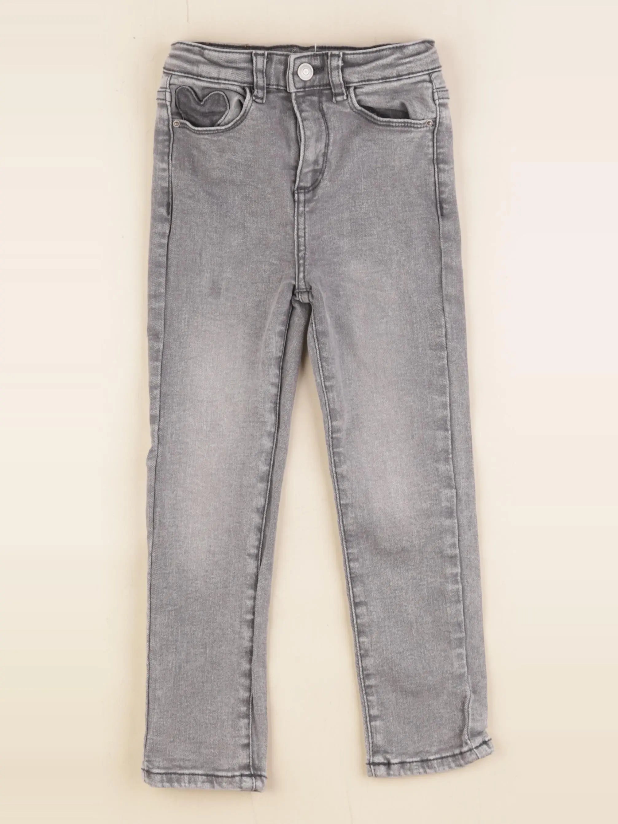 Vertbaudet - jean gris - 5 ans