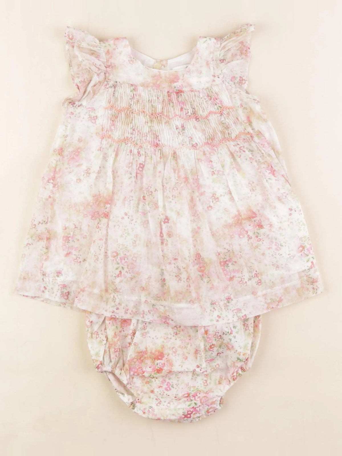 Bonpoint - robe multicolore - 6 mois