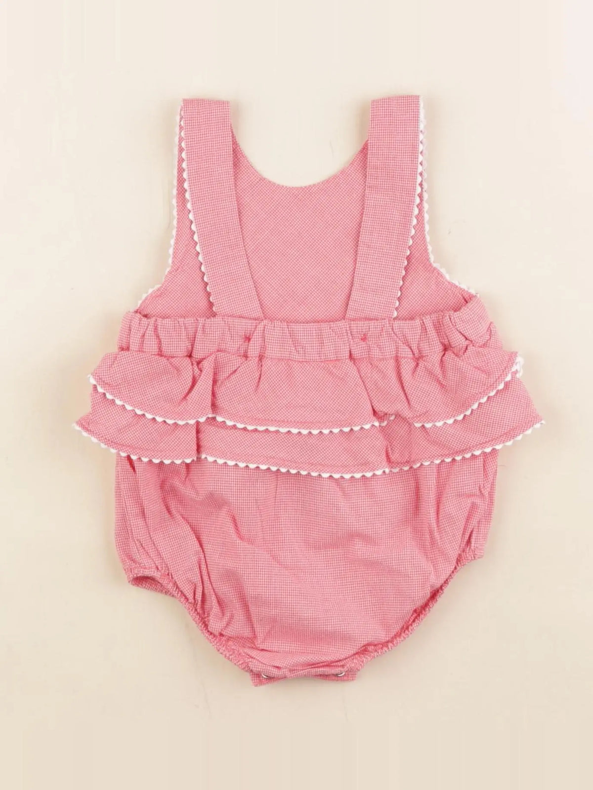 Jacadi - combinaison rouge - 6 mois