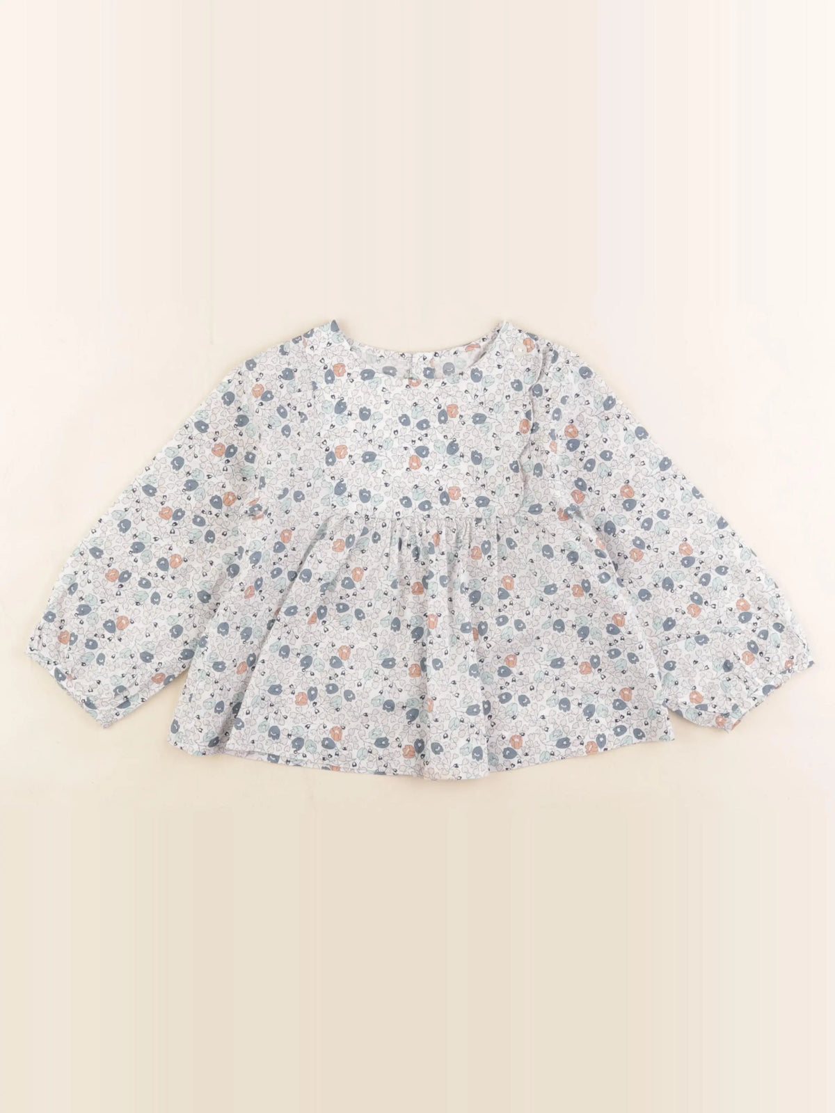 Jacadi - blouse liberty multicolore - 24 mois