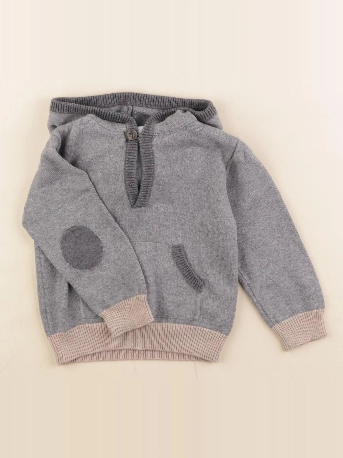 Jacadi - pull gris - 24 mois