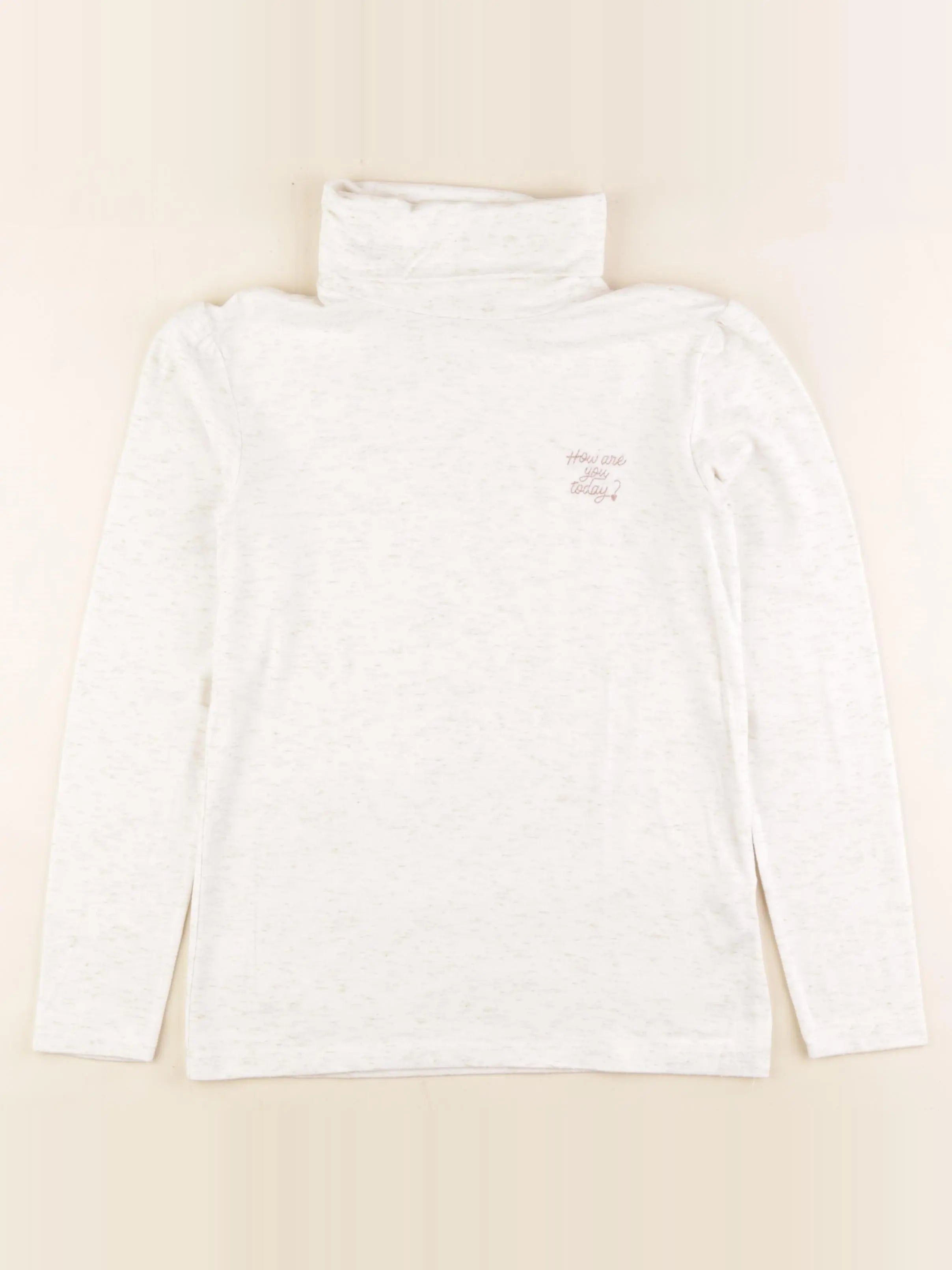 Tape à l'oeil - sous-pull blanc - 12 ans