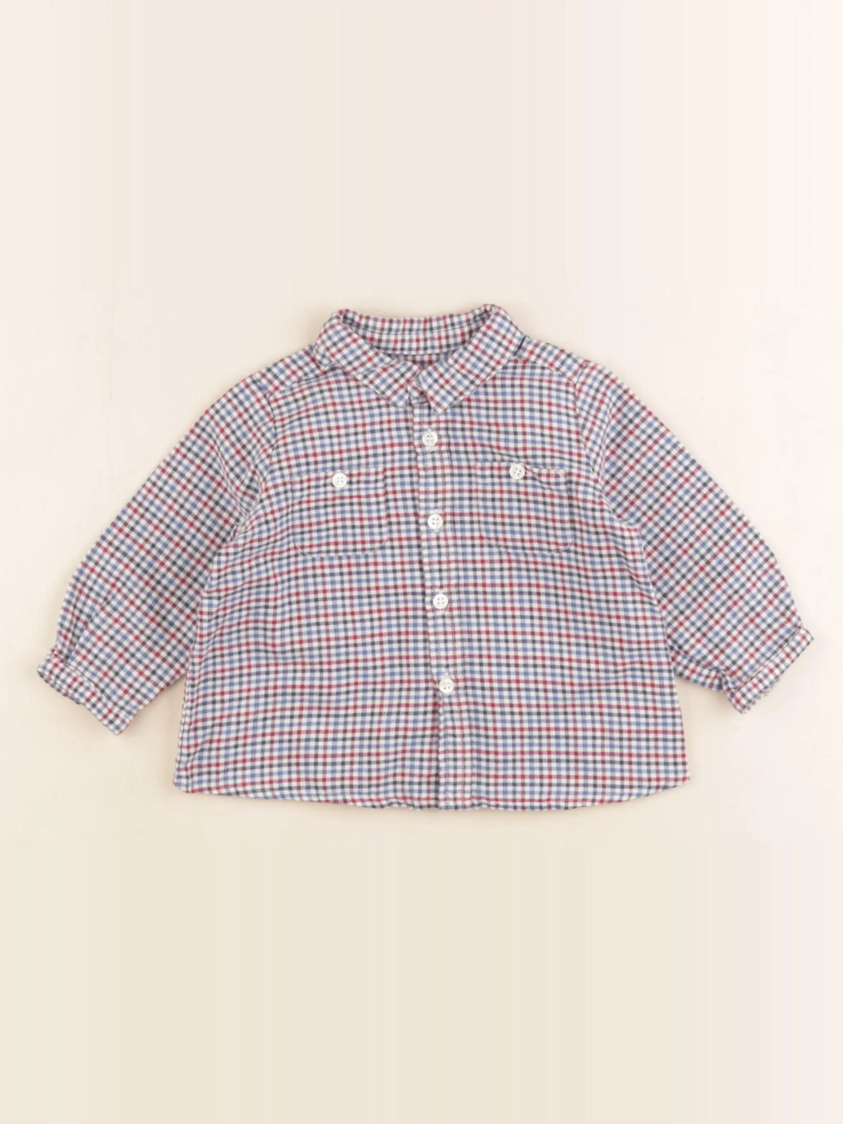 Bonpoint - chemise multicolore - 6 mois