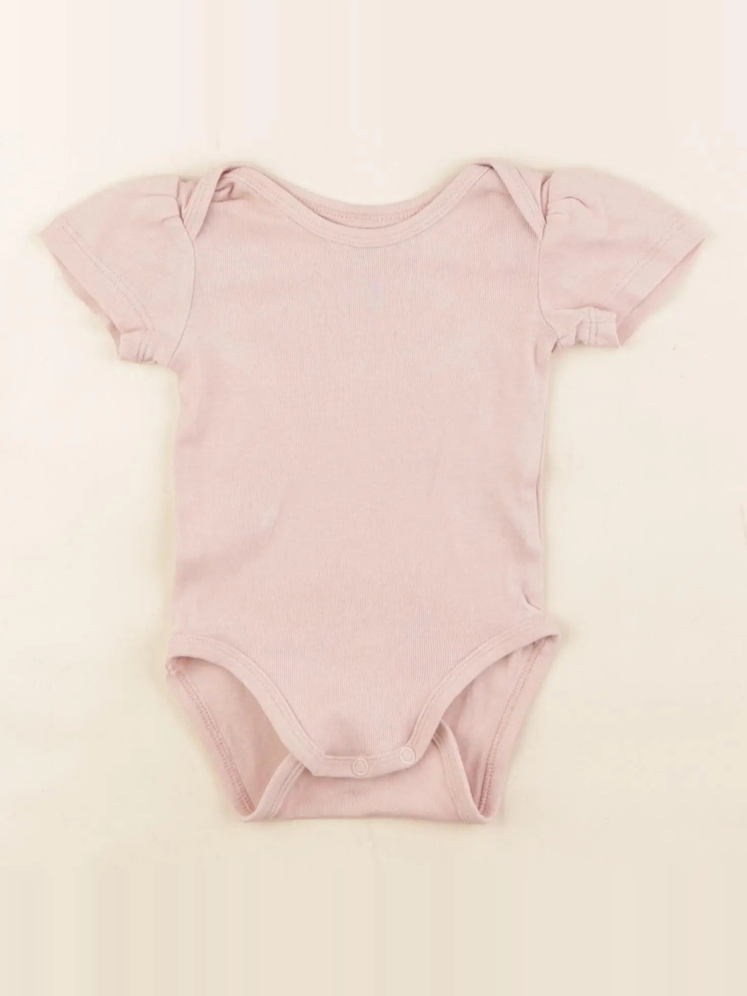 H&M - body rose - 2/4 mois