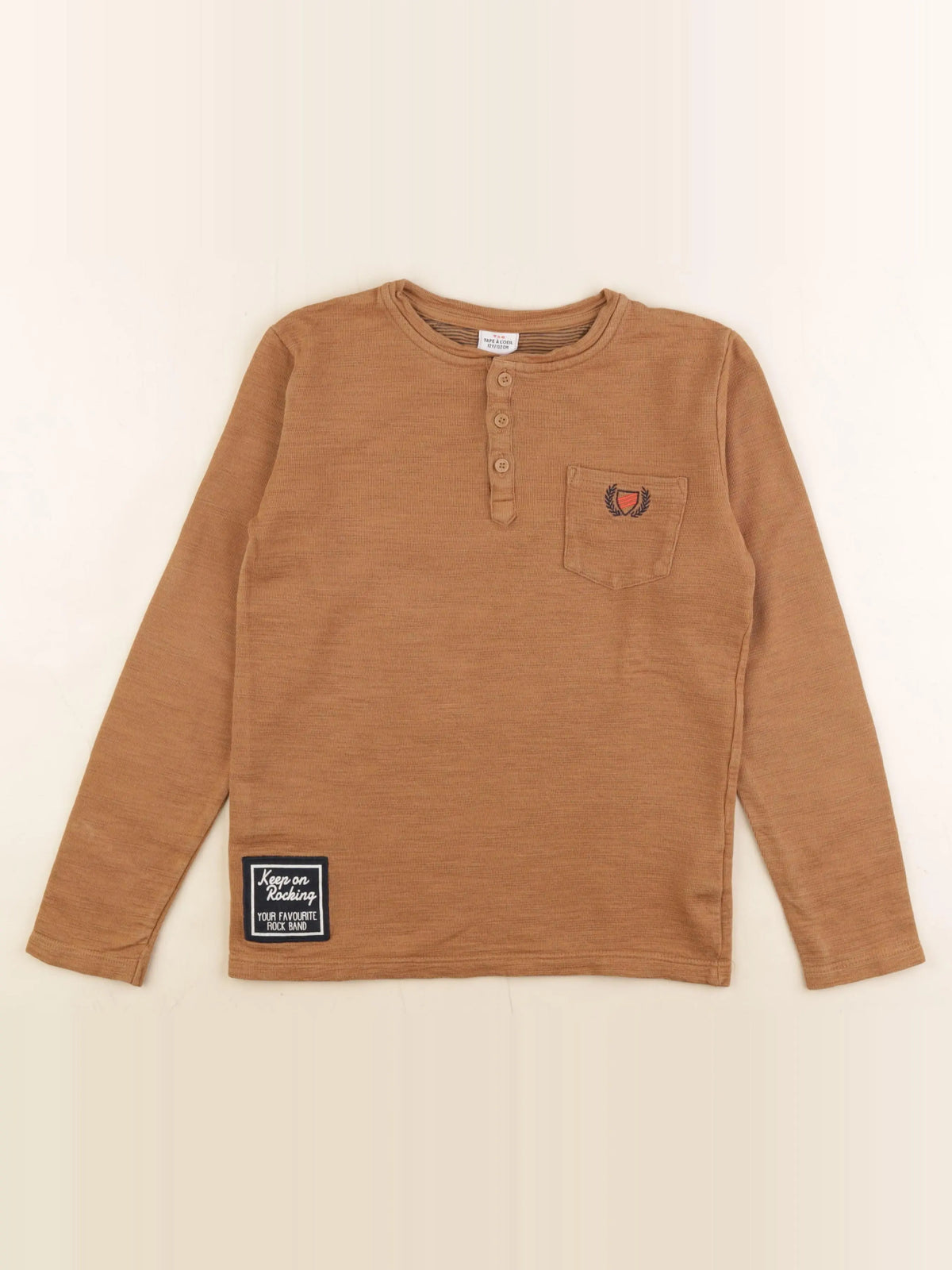 Tape à l'oeil - tee-shirt marron - 12 ans