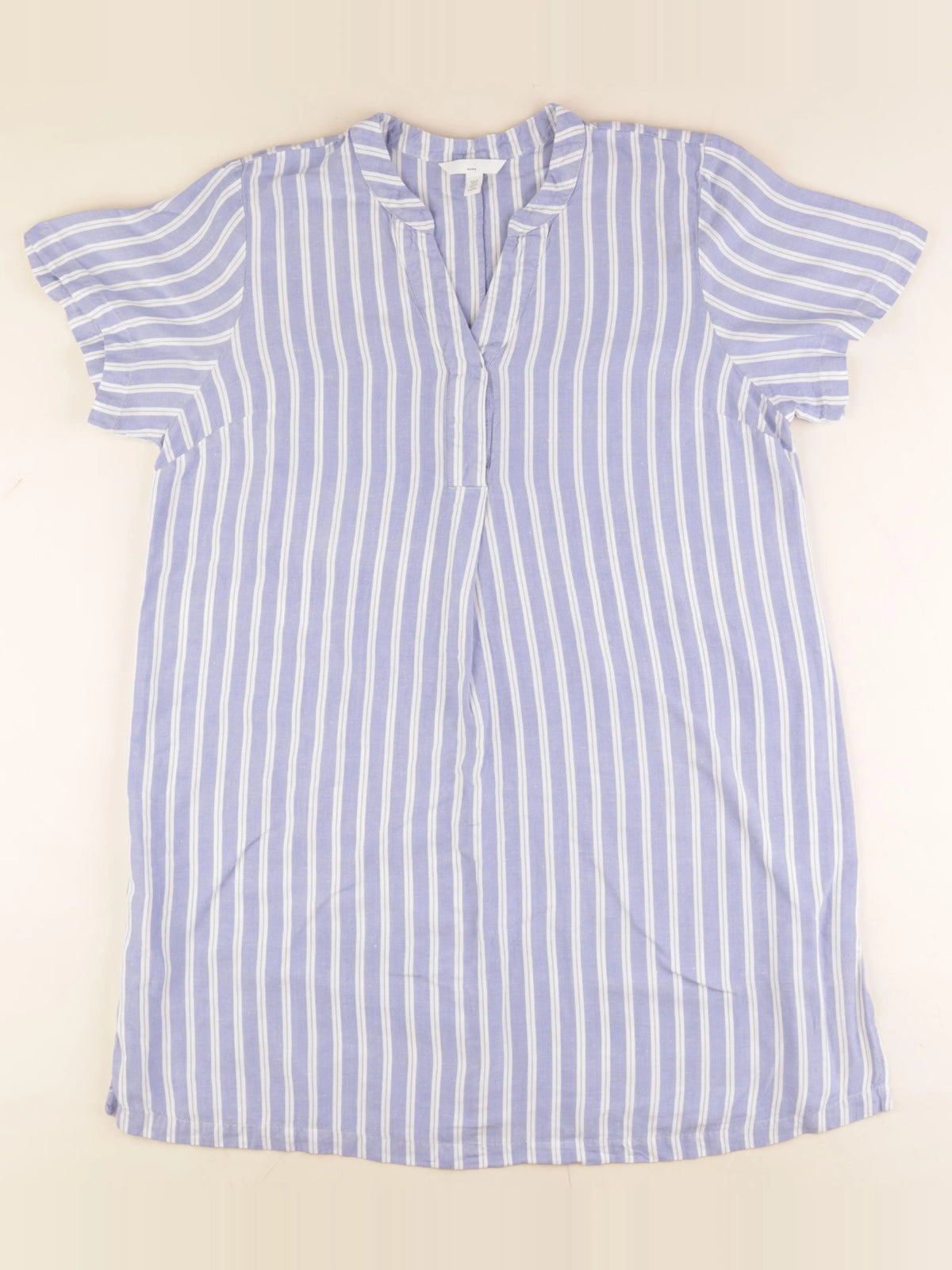 H&M - robe grossesse bleu - m
