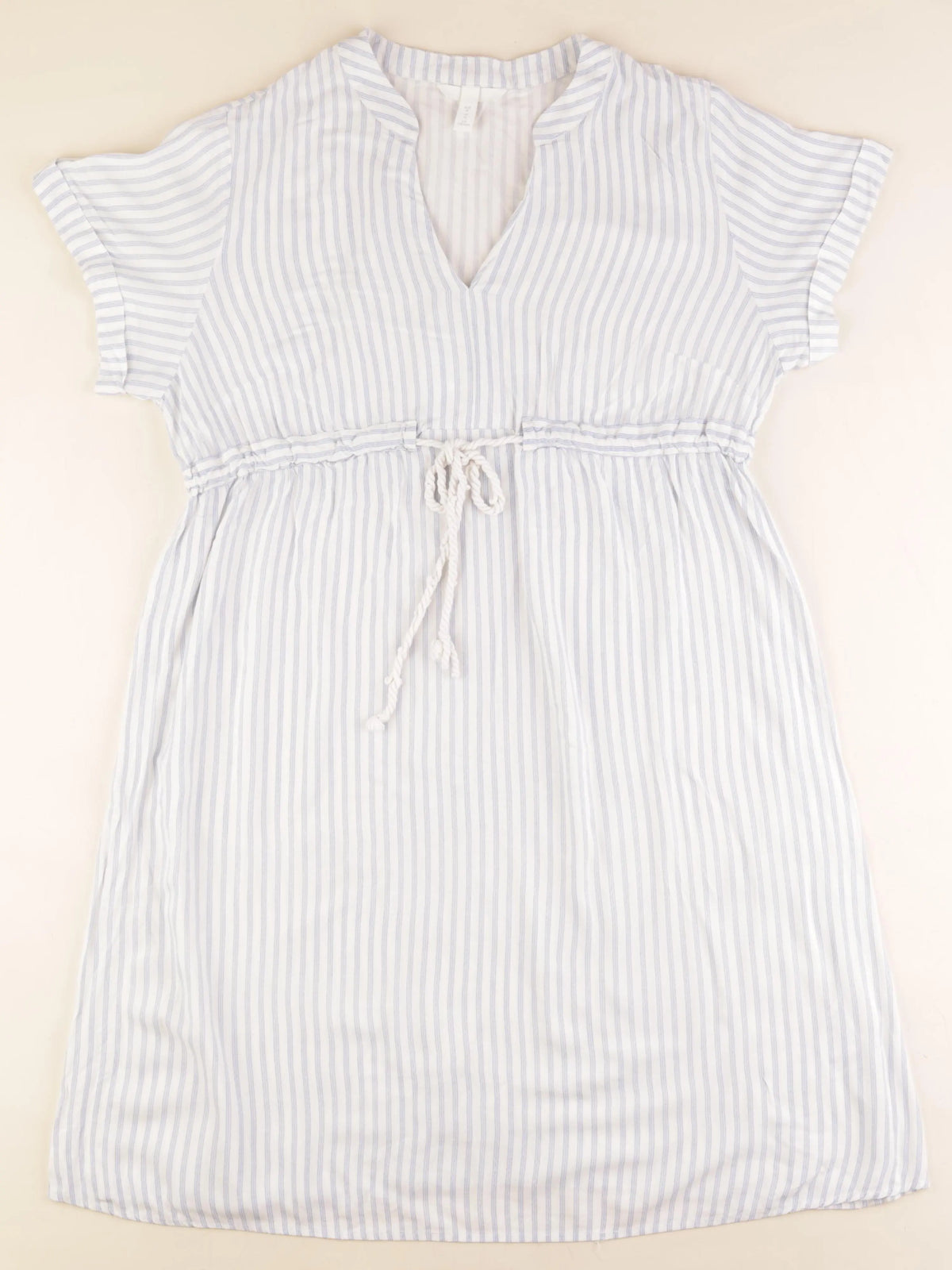 H&M - robe grossesse blanc - m