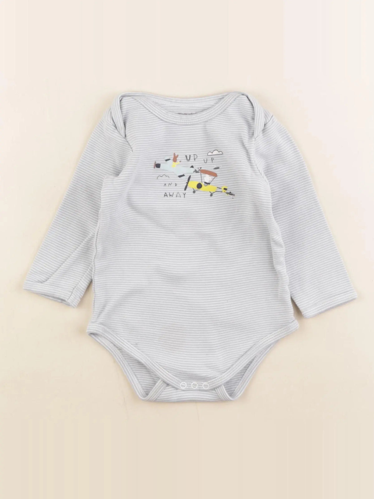 Vertbaudet - body bleu - 24 mois