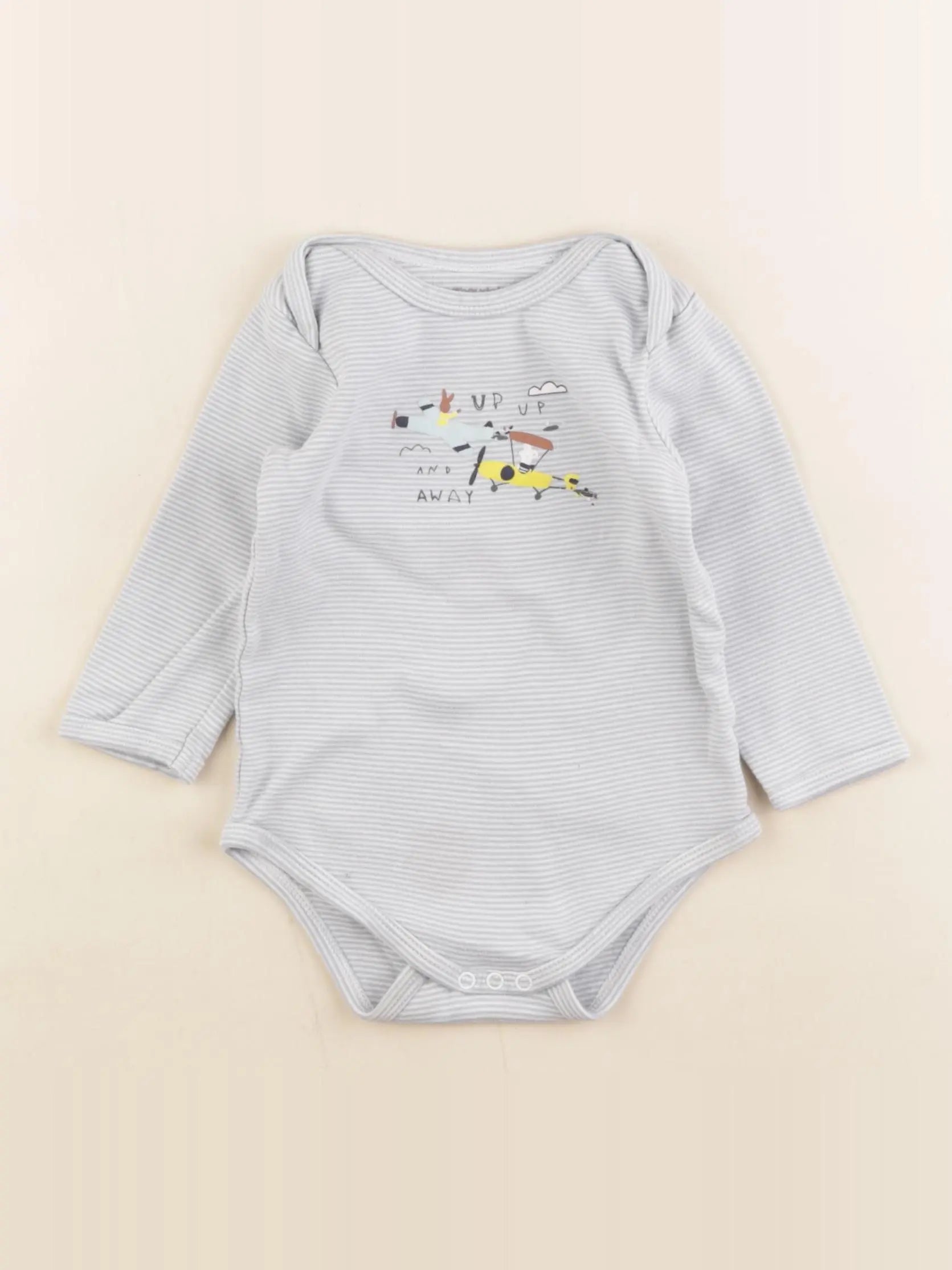 Vertbaudet - body bleu - 24 mois