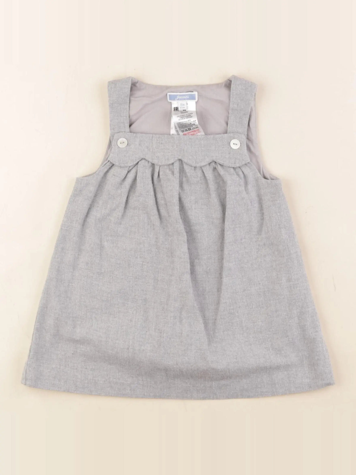 Jacadi - robe gris - 18 mois
