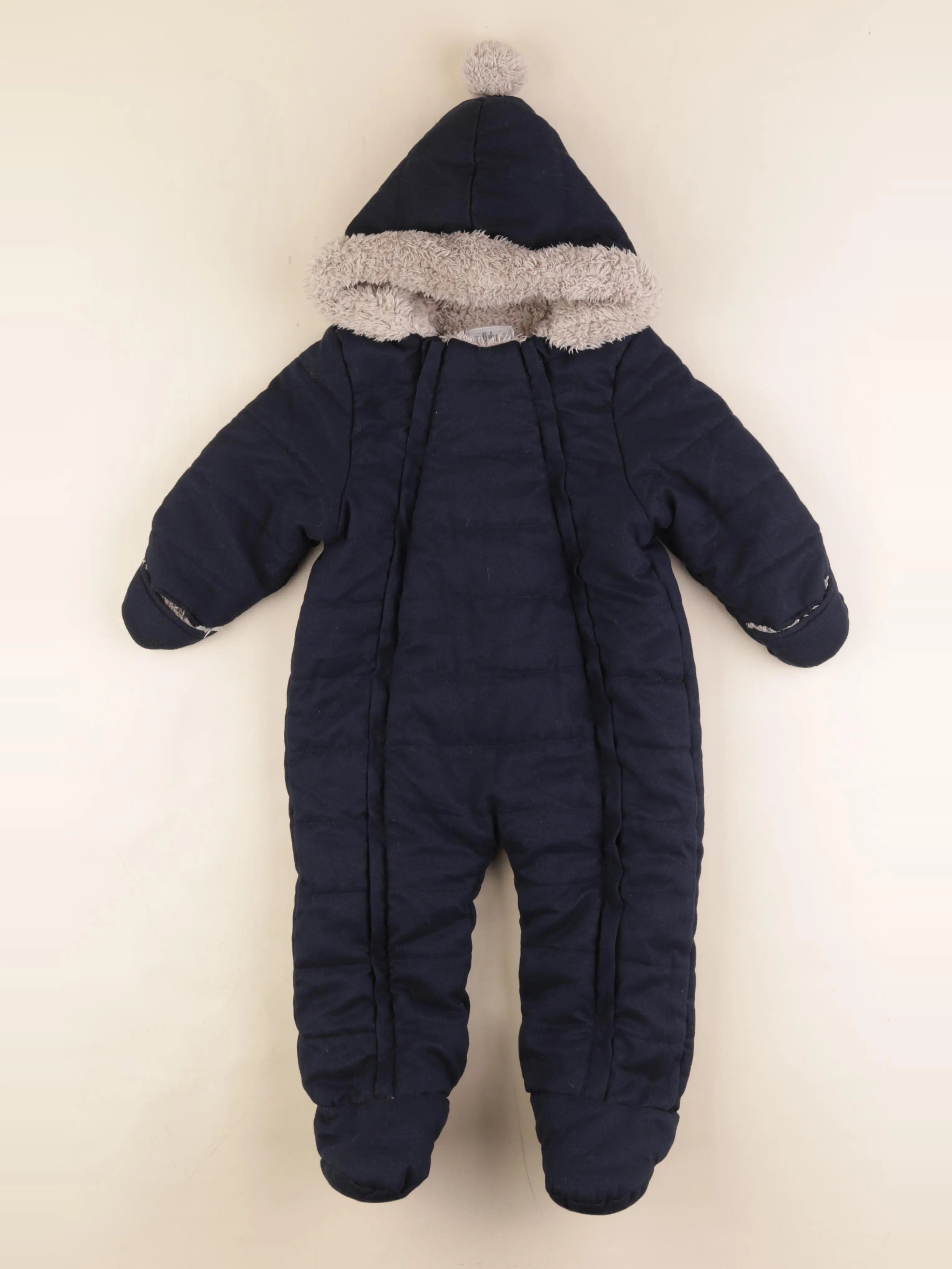 Vertbaudet - combi-pilote bleu - 18 mois
