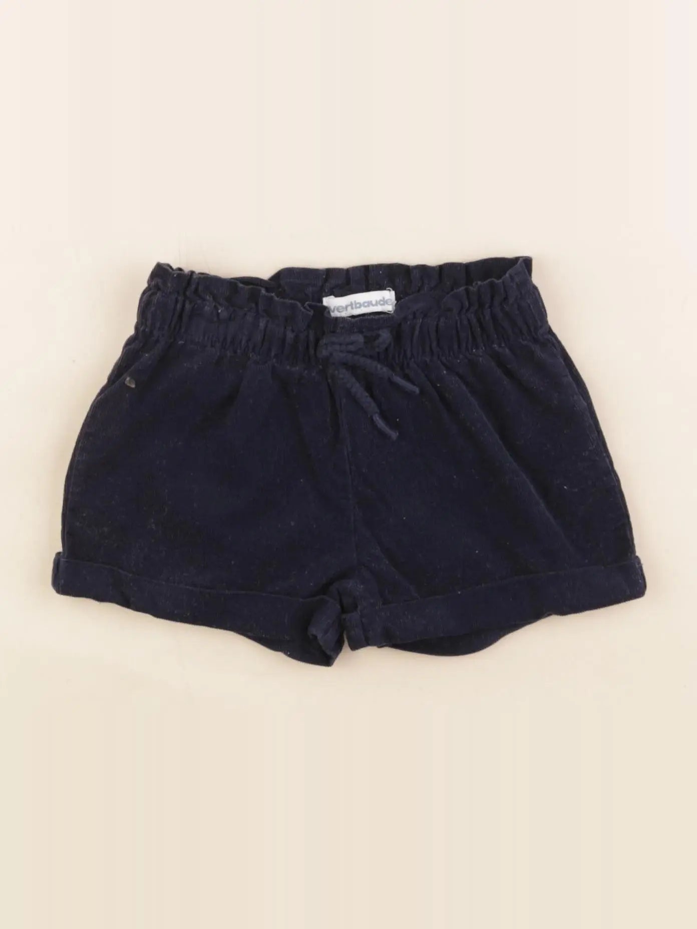 Vertbaudet - short bleu - 18 mois