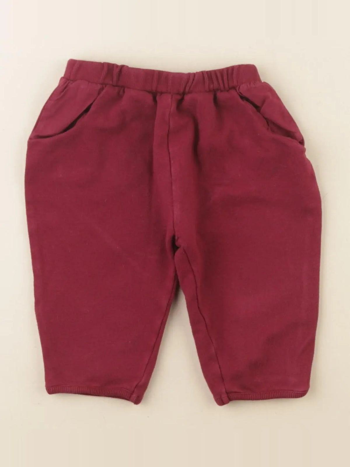 Bonton - pantalon rouge - 3 mois