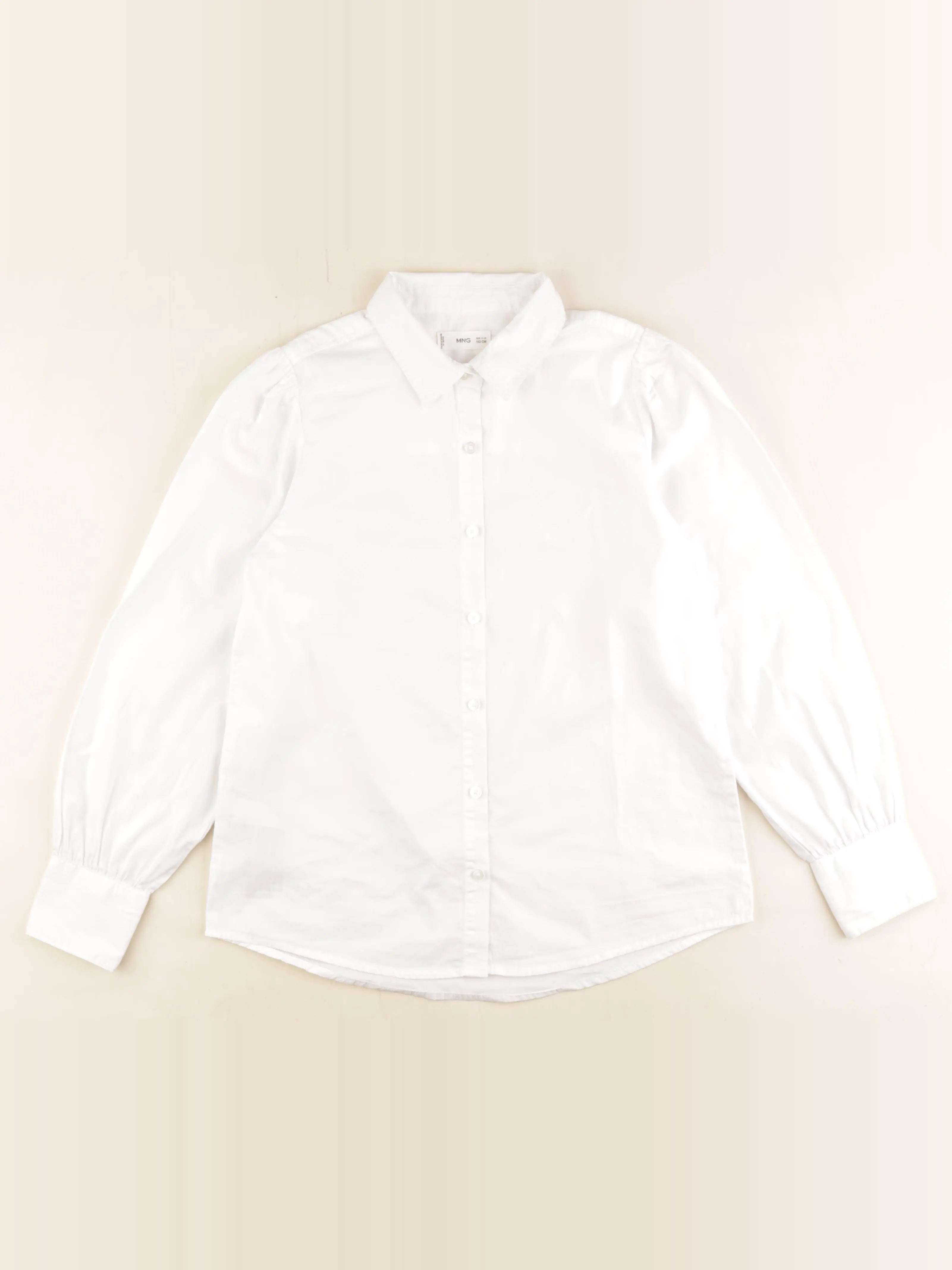 Mango - blouse blanc - 11/12 ans