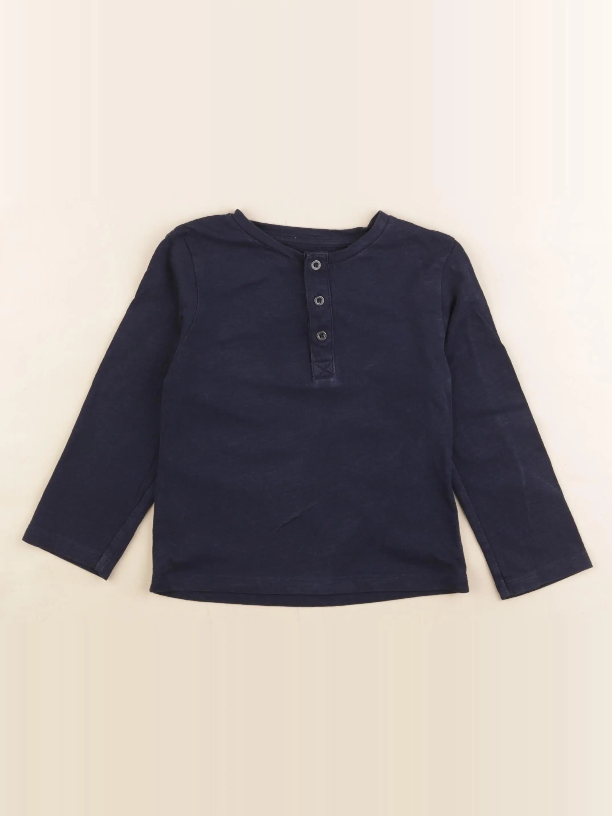 Vertbaudet - tee-shirt bleu - 24 mois