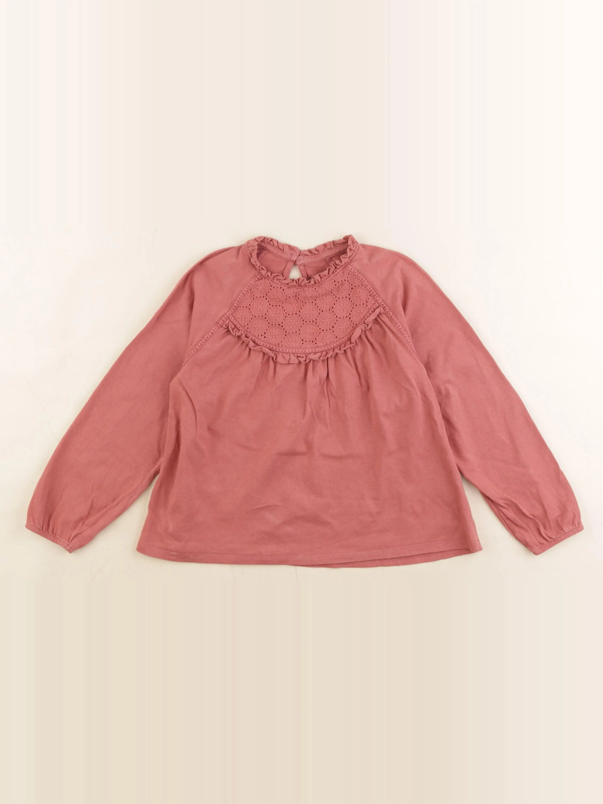Vertbaudet - tee-shirt rose - 6 ans