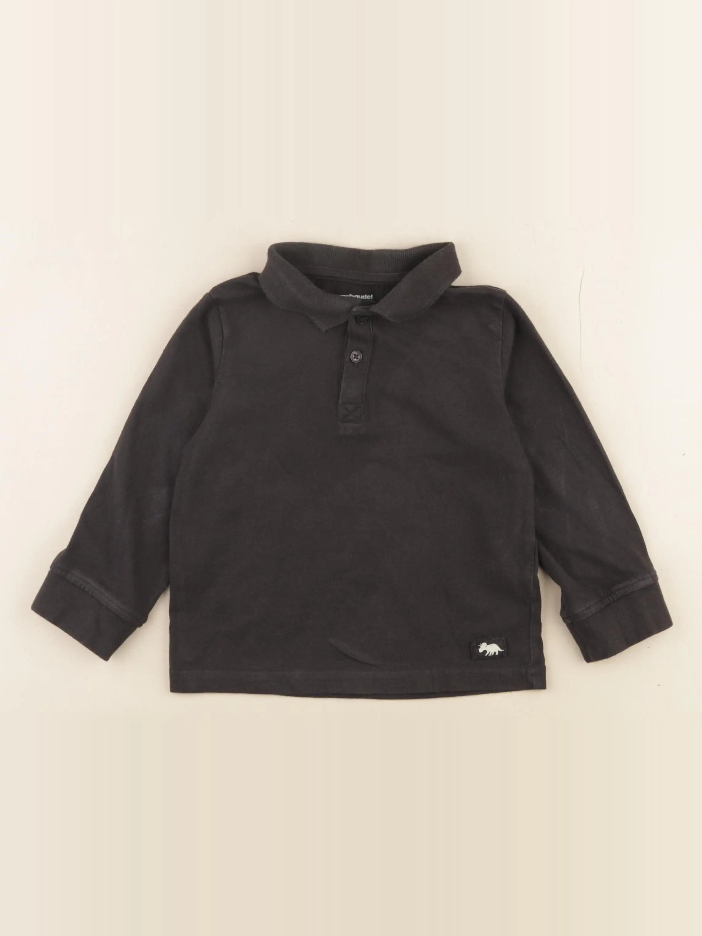 Vertbaudet - tee-shirt noir - 4 ans