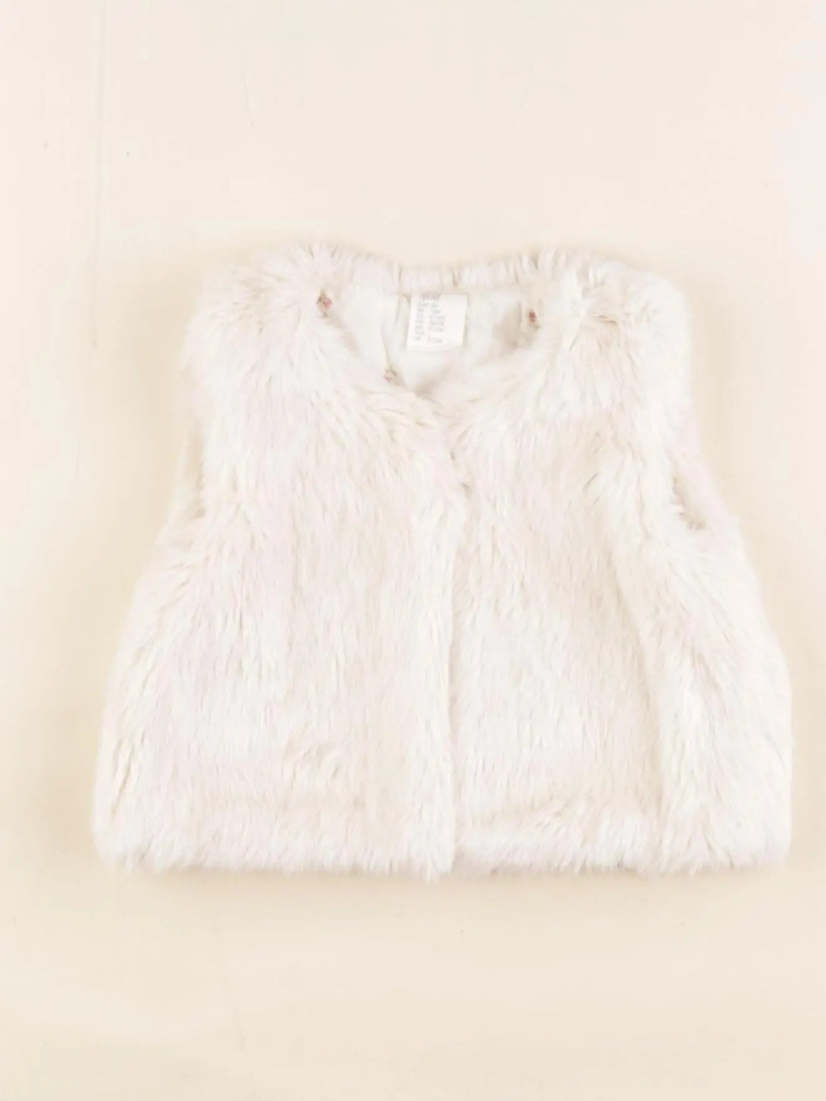 H&M - gilet beige - 9/12 mois