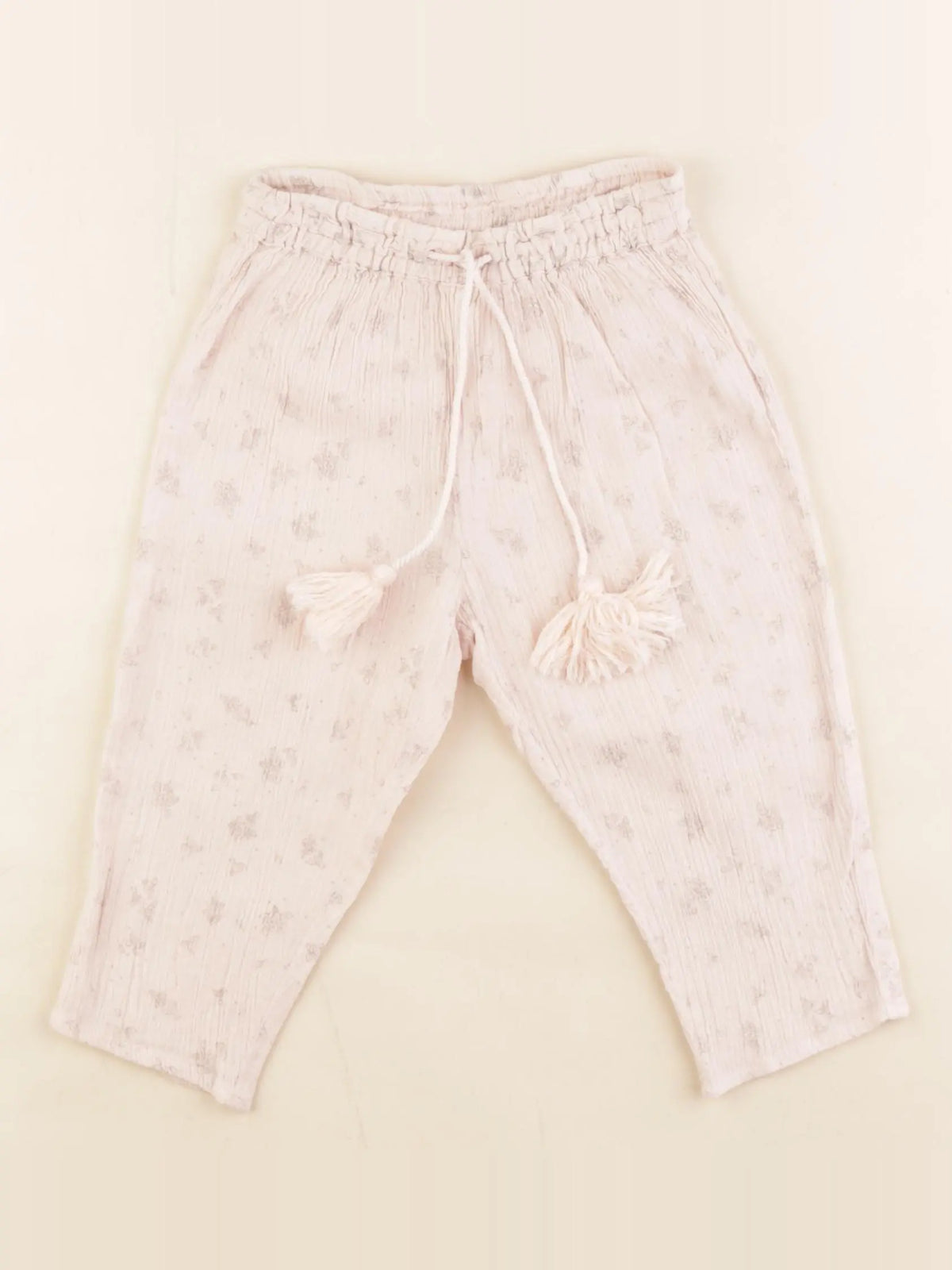 Louis Louise - pantalon rose - 12 mois