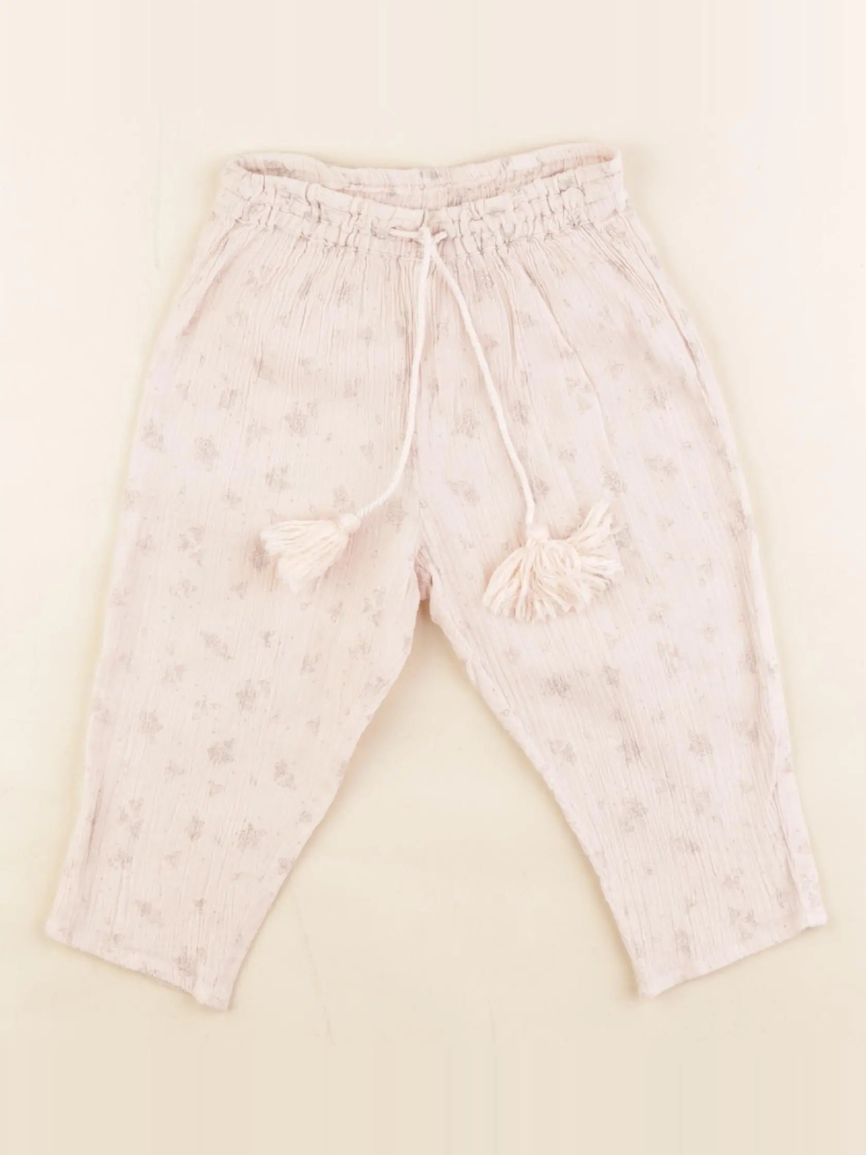 Louis Louise - pantalon rose - 12 mois